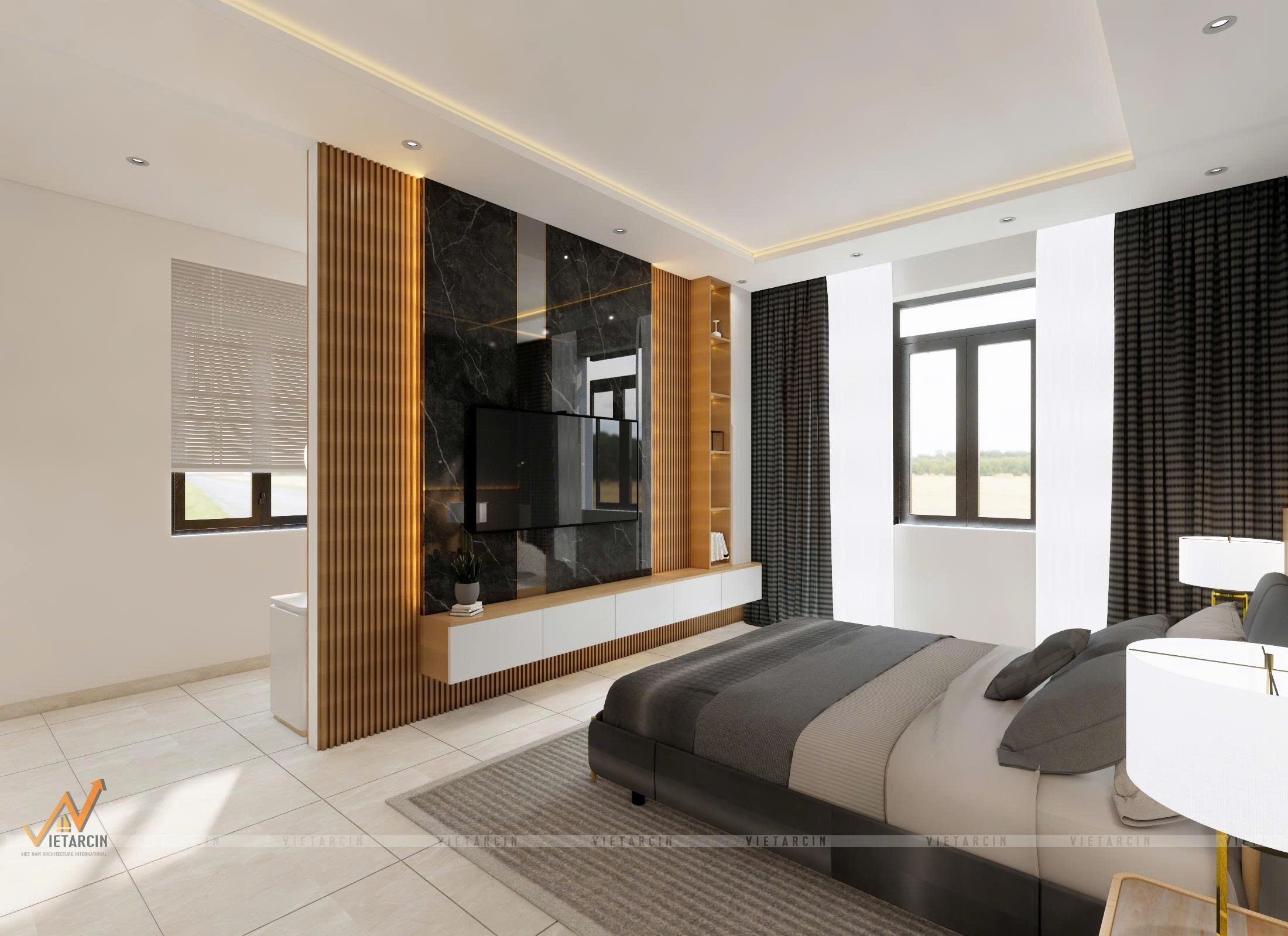 Thiết kế nội thất nhà phố anh Thành Quận 6 - 10