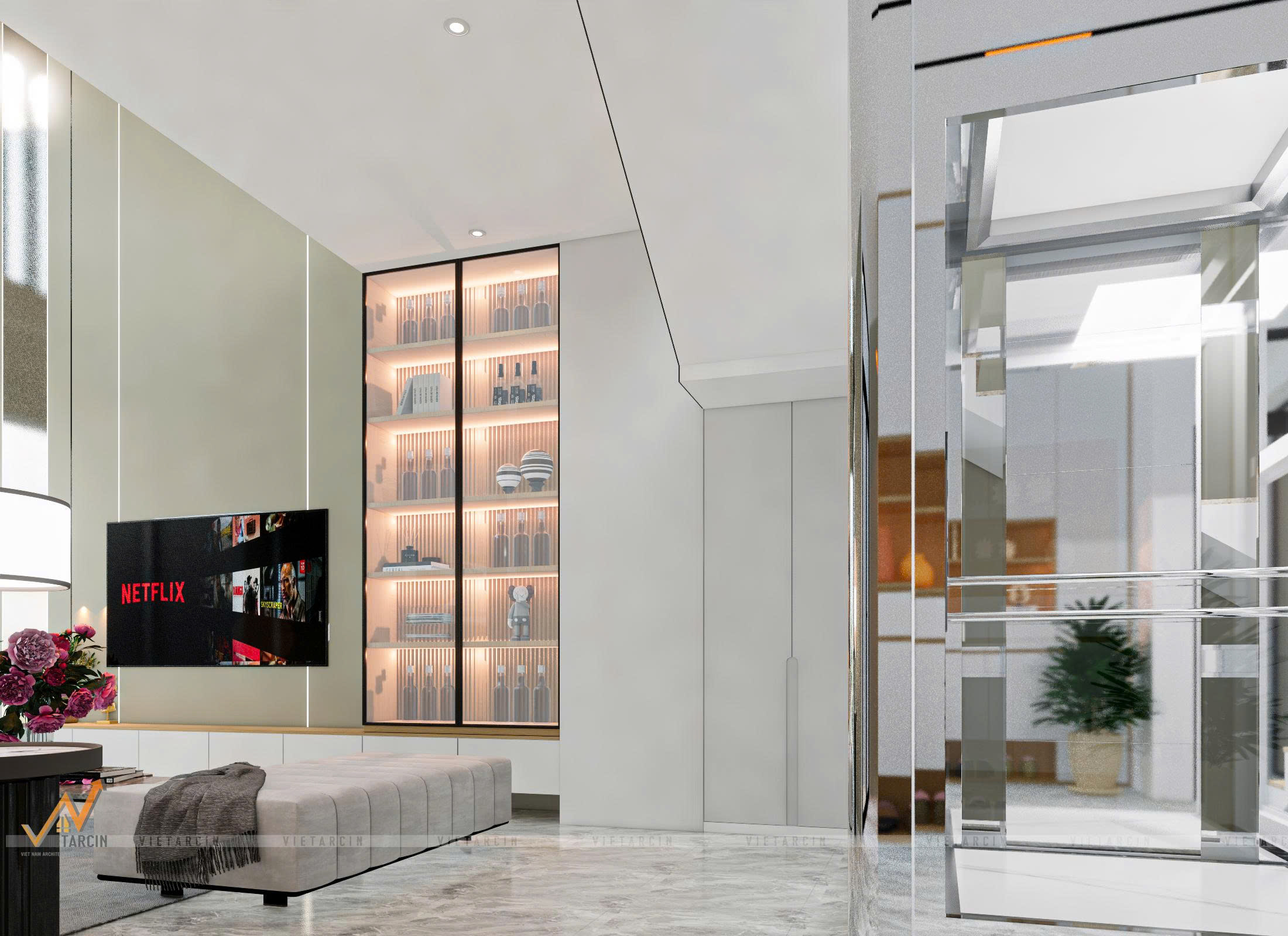 Thiết kế nội thất nhà phố anh Thành Quận 6 - 22