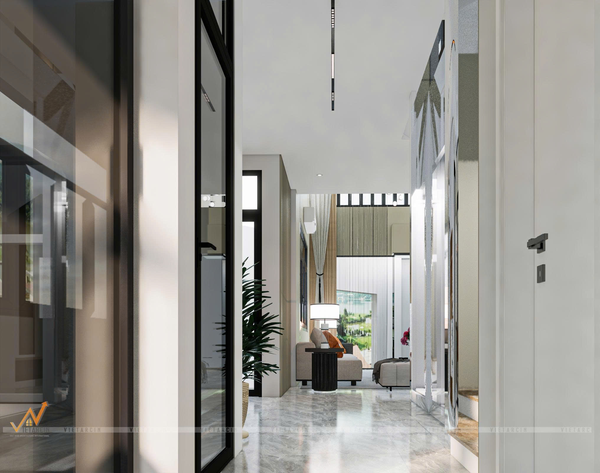 Thiết kế nội thất nhà phố anh Thành Quận 6 - 23