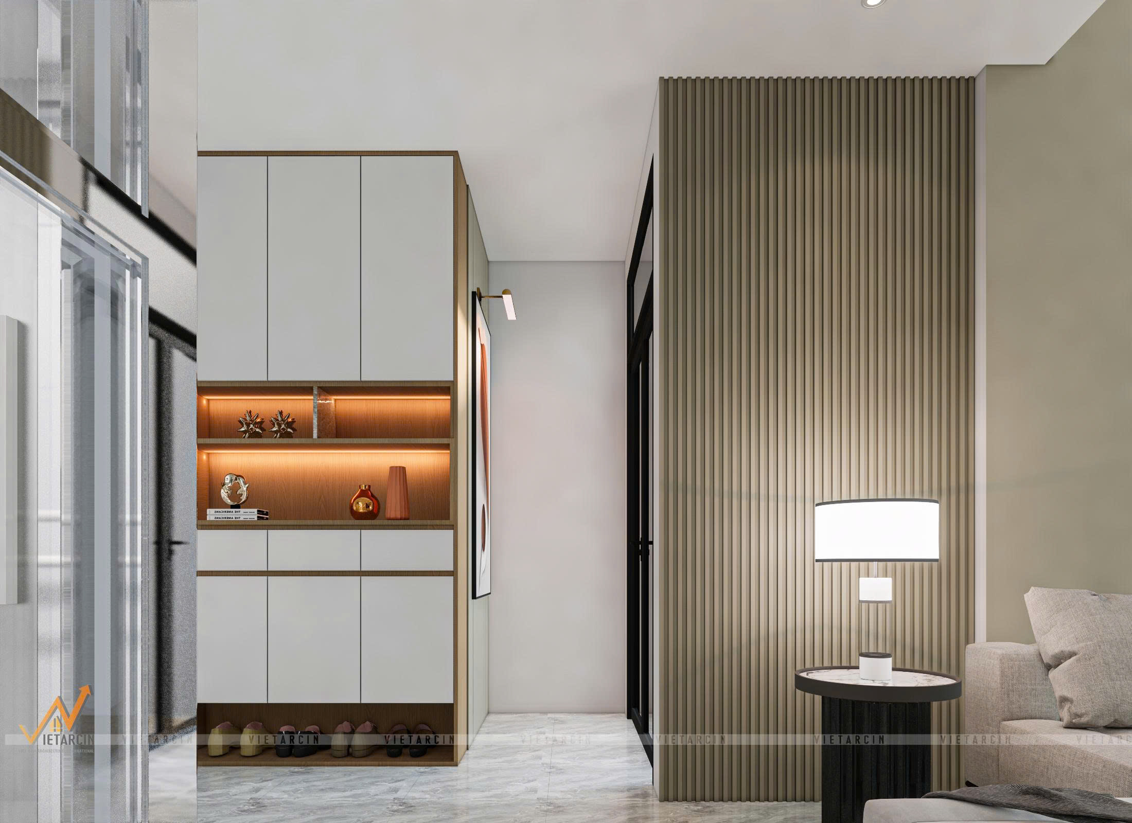 Thiết kế nội thất nhà phố anh Thành Quận 6 - 25