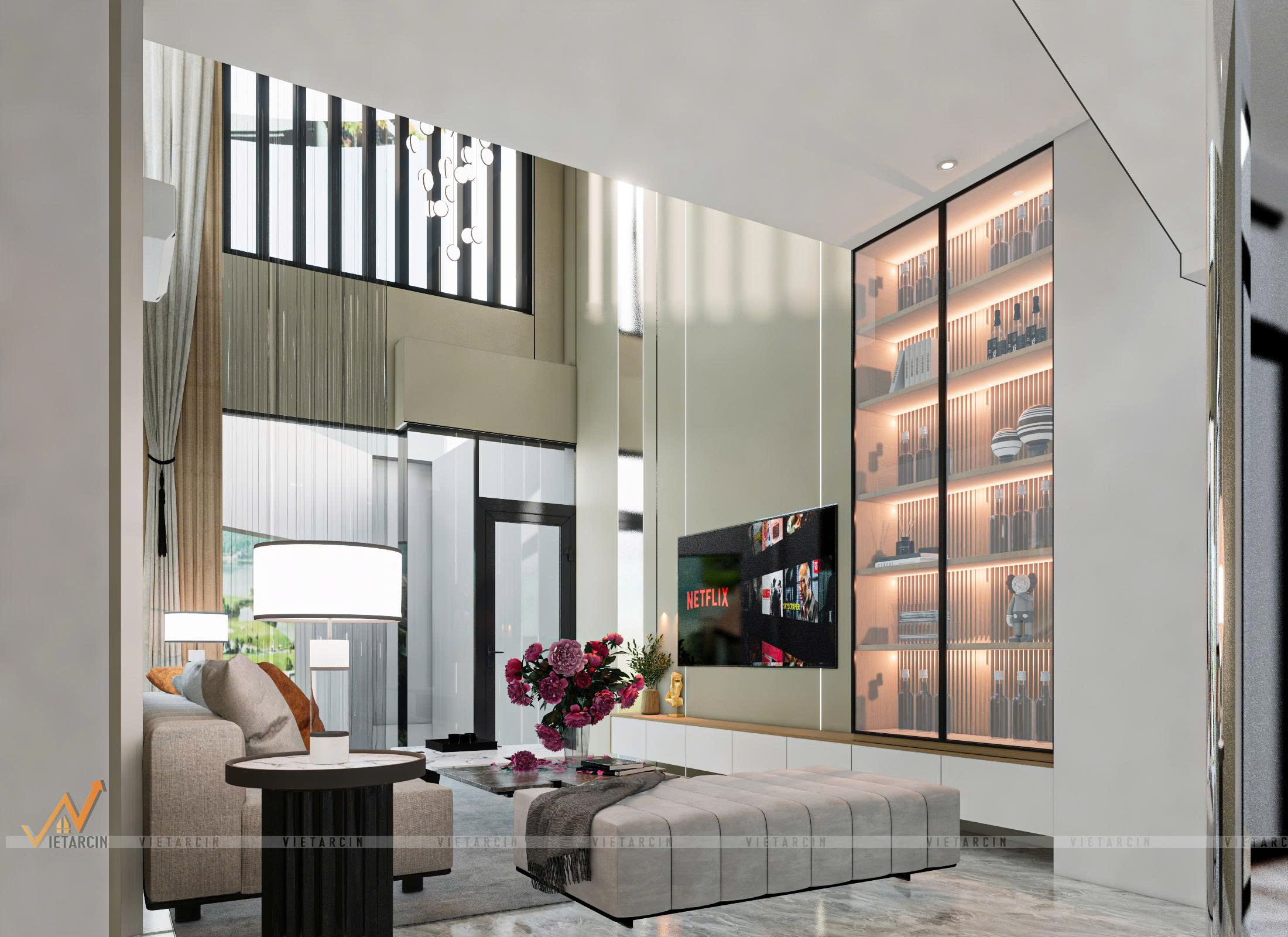 Thiết kế nội thất nhà phố anh Thành Quận 6 - 34