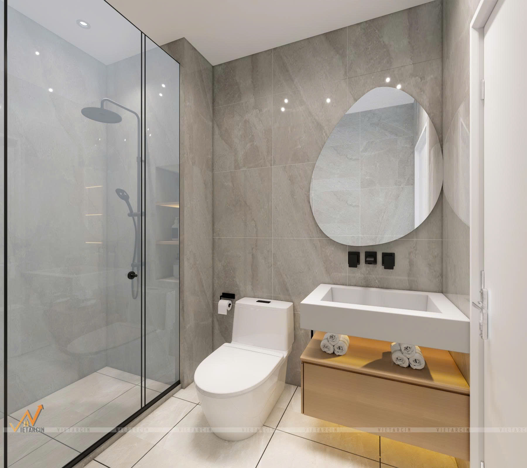 Thiết kế nội thất nhà phố anh Thành Quận 6 - 4