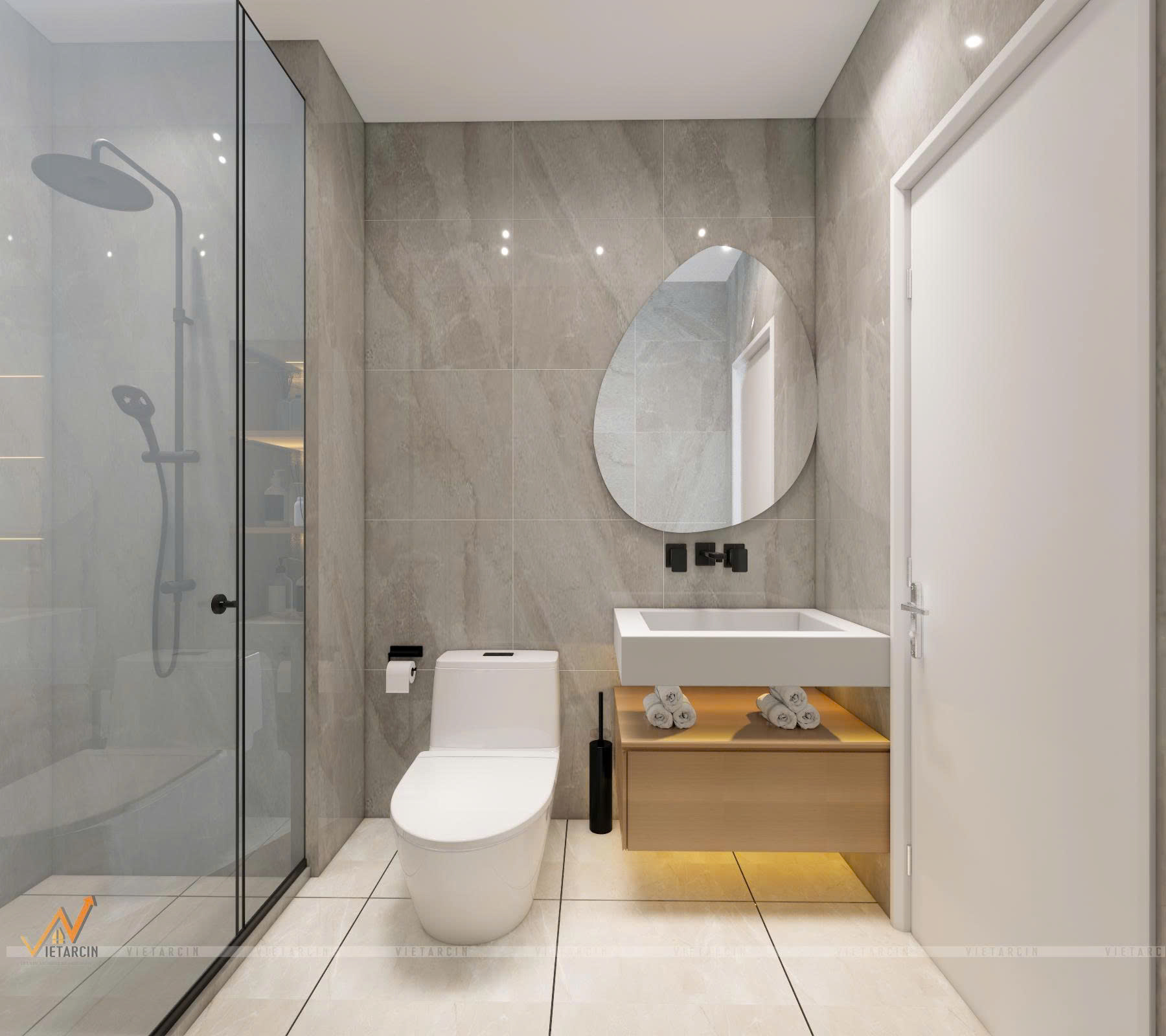 Thiết kế nội thất nhà phố anh Thành Quận 6 - 5