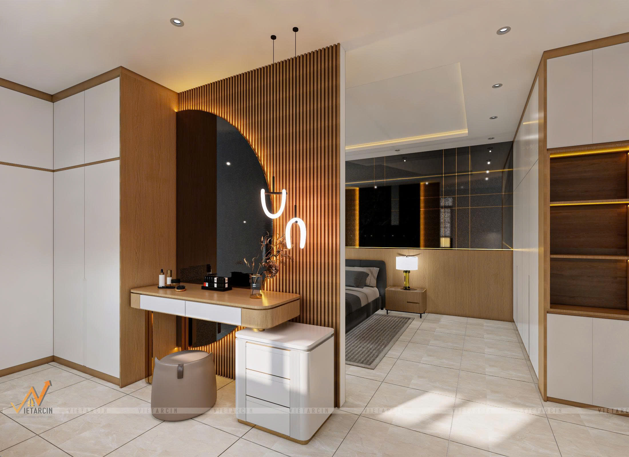 Thiết kế nội thất nhà phố anh Thành Quận 6 - 6