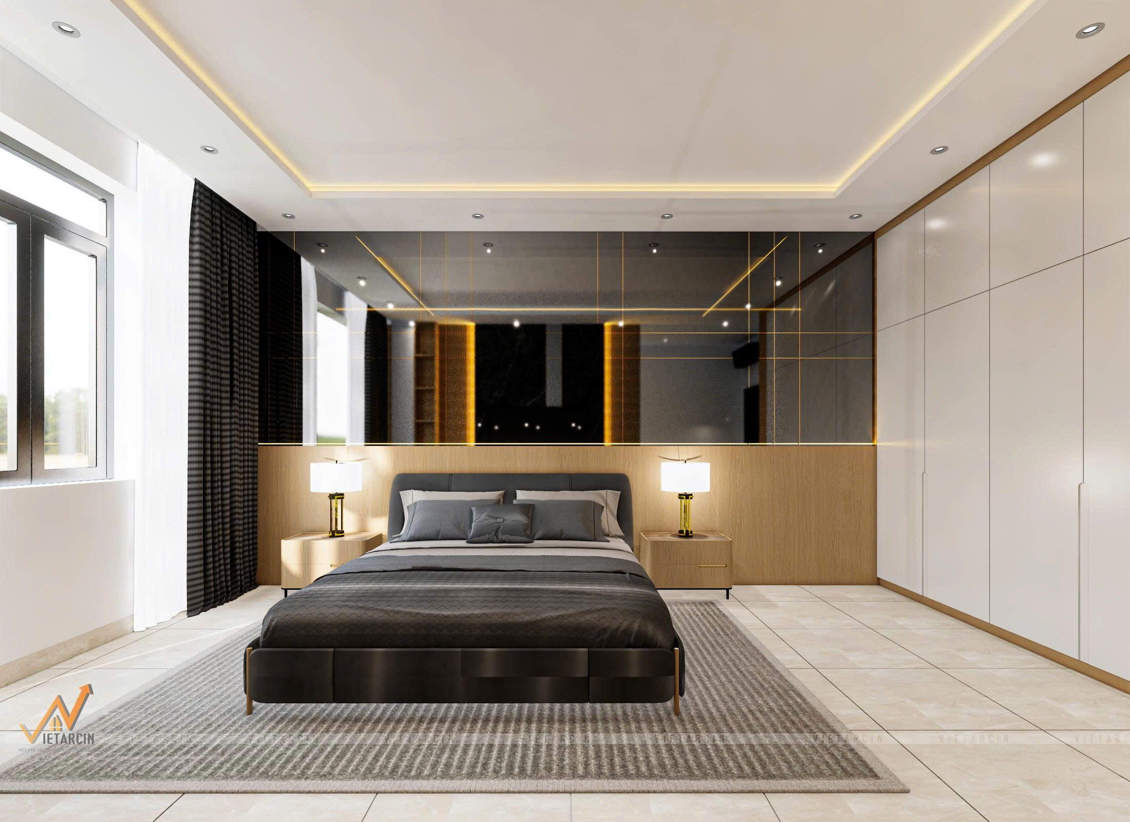 Thiết kế nội thất nhà phố anh Thành Quận 6 - 7