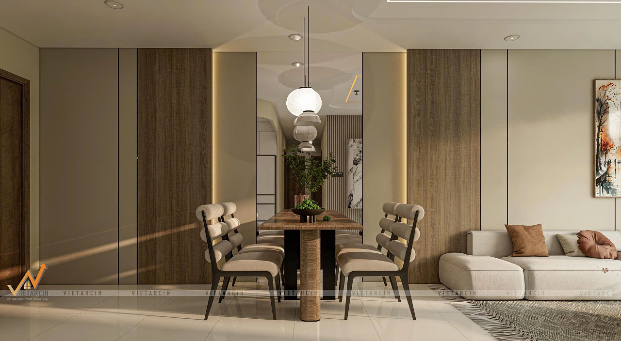 Giải pháp thiết kế thi công nội thất căn hộ De Capella Chị Hà Quận 2 - 11