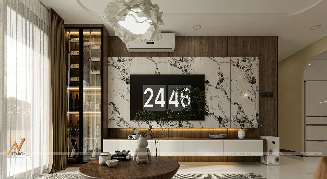 Giải pháp thiết kế thi công nội thất căn hộ De Capella Chị Hà Quận 2 - 6