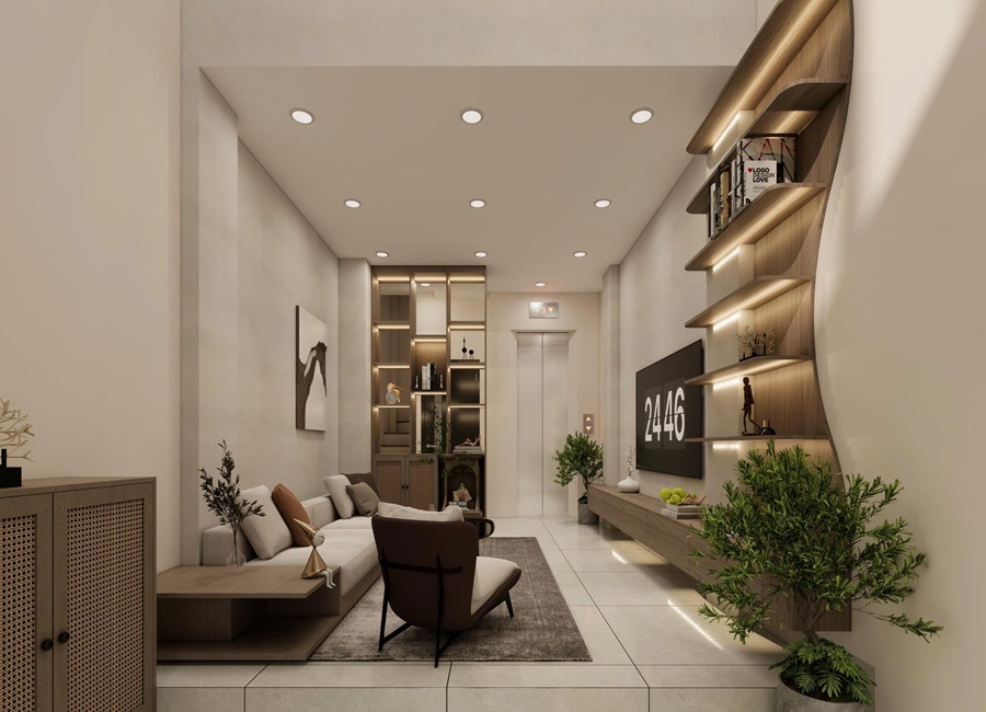 Việc cải tạo mang lại không gian sống hiện đại, tiện nghi