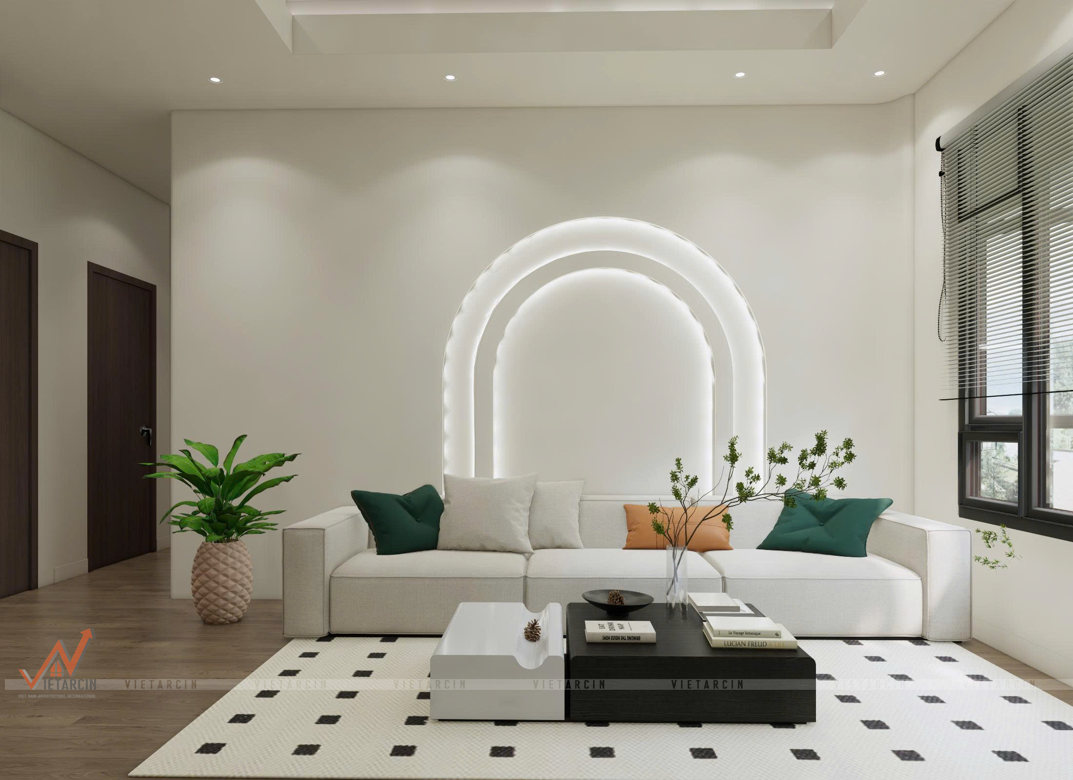 Dự án cải tạo căn hộ chung cư 85m2 - Quốc Anh - Quận 7-1