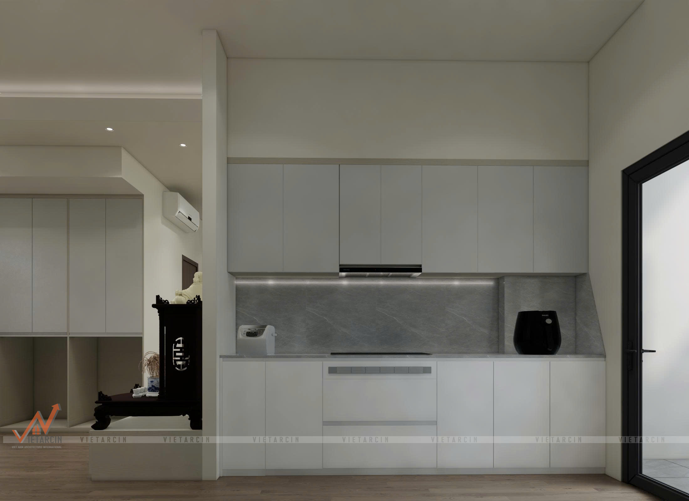 Dự án cải tạo căn hộ chung cư 85m2 - Quốc Anh - Quận 7-10