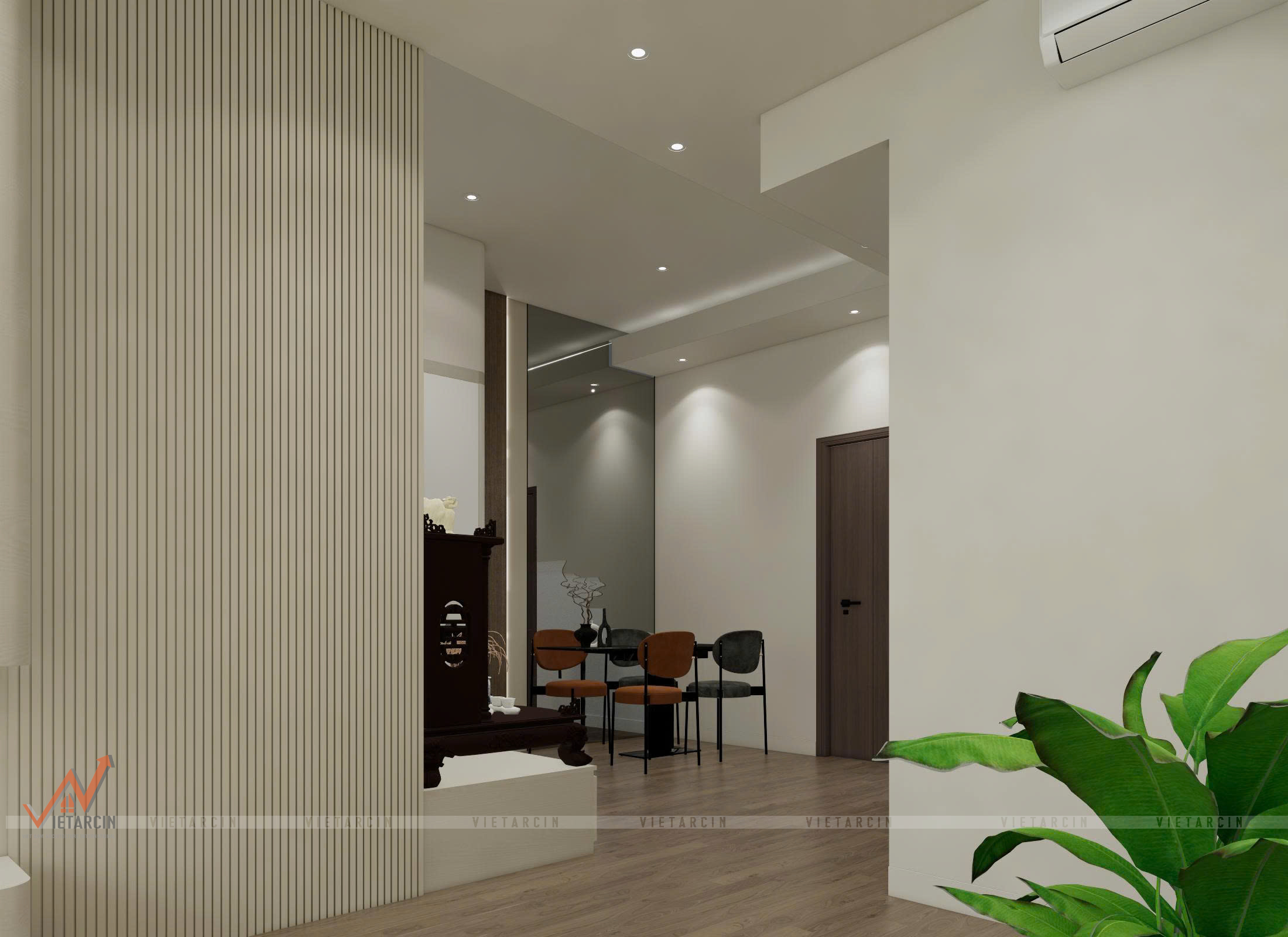 Dự án cải tạo căn hộ chung cư 85m2 - Quốc Anh - Quận 7-14