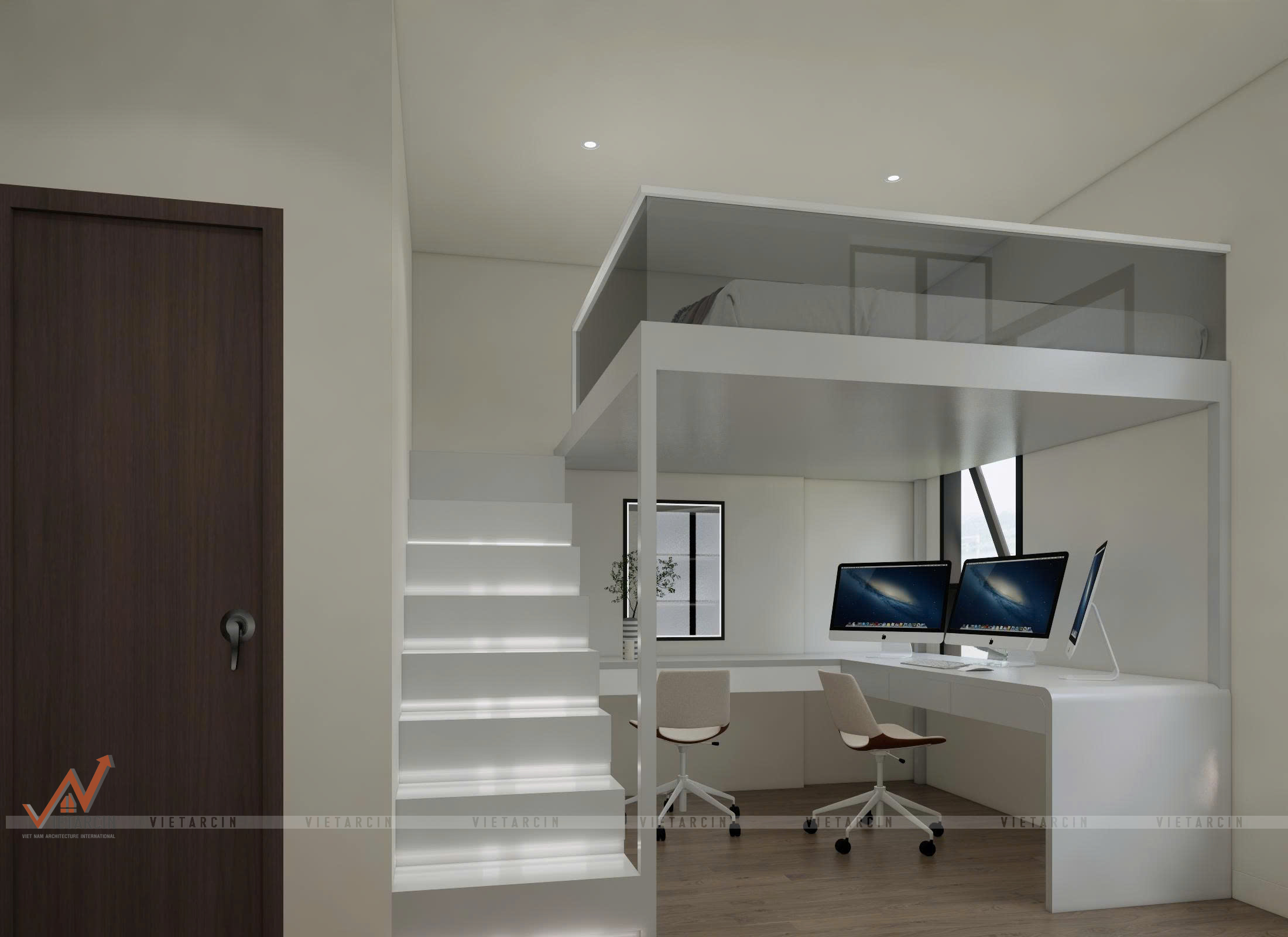 Dự án cải tạo căn hộ chung cư 85m2 - Quốc Anh - Quận 7-16