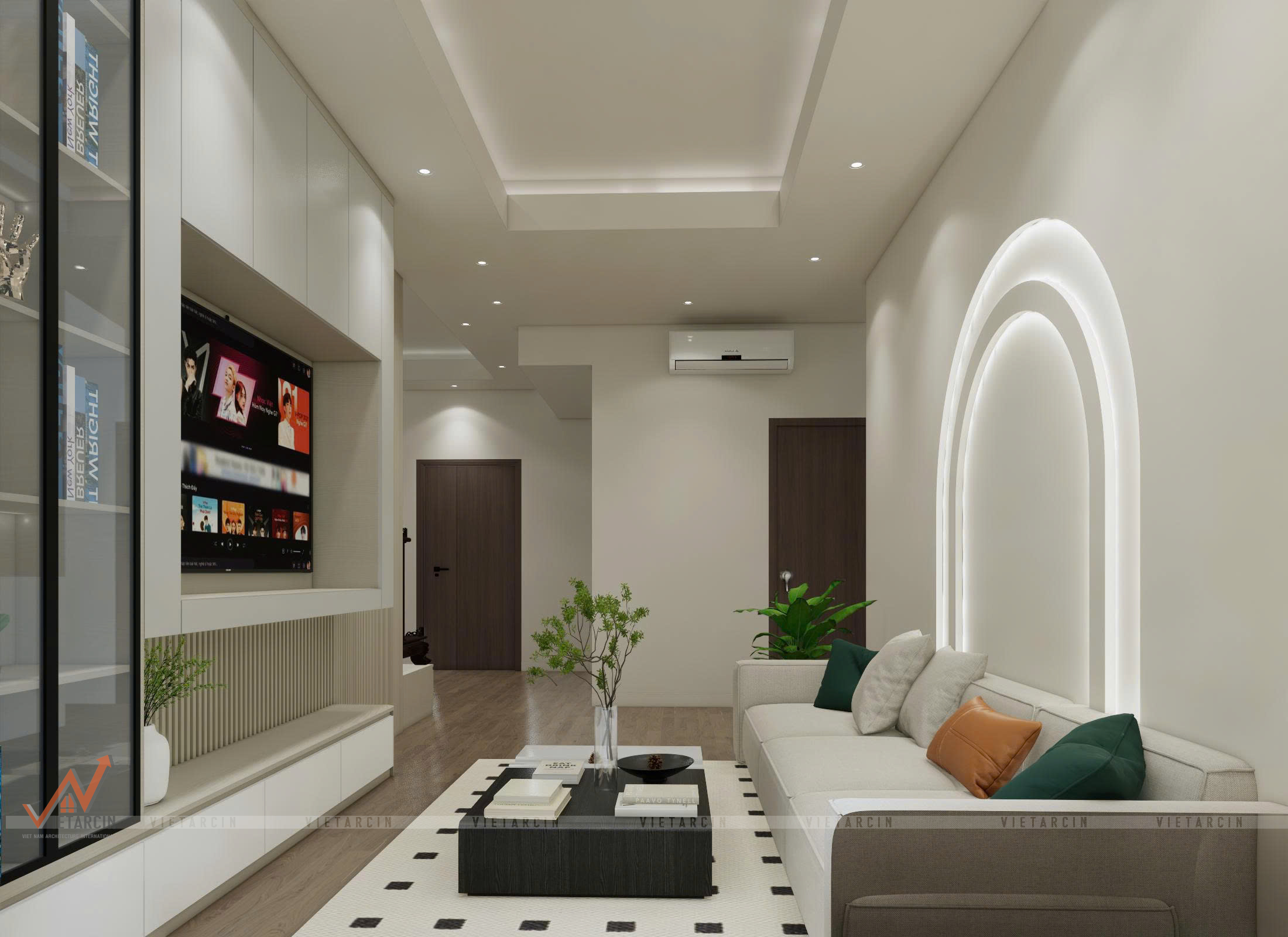 Dự án cải tạo căn hộ chung cư 85m2 - Quốc Anh - Quận 7-2