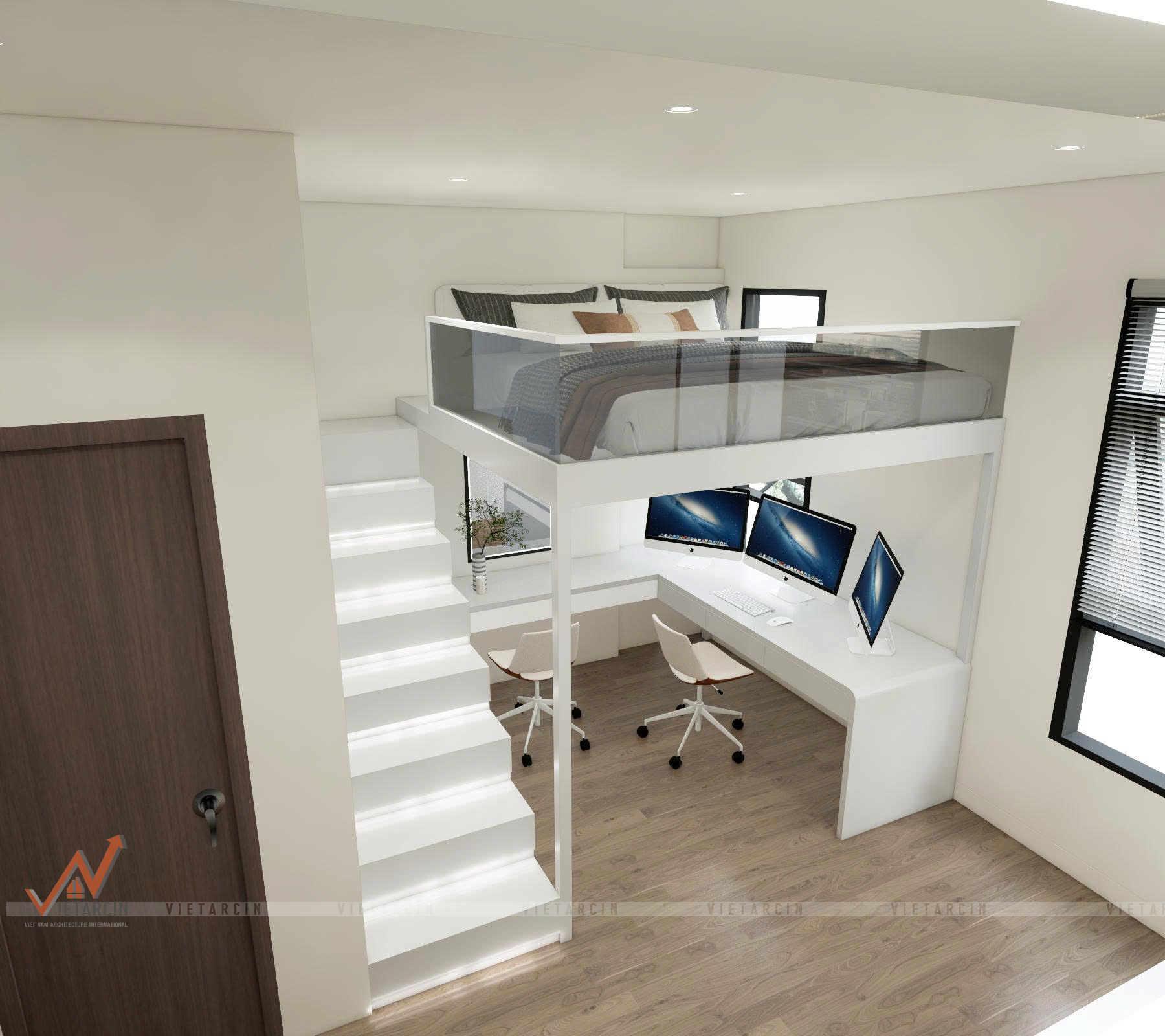 Dự án cải tạo căn hộ chung cư 85m2 - Quốc Anh - Quận 7-22