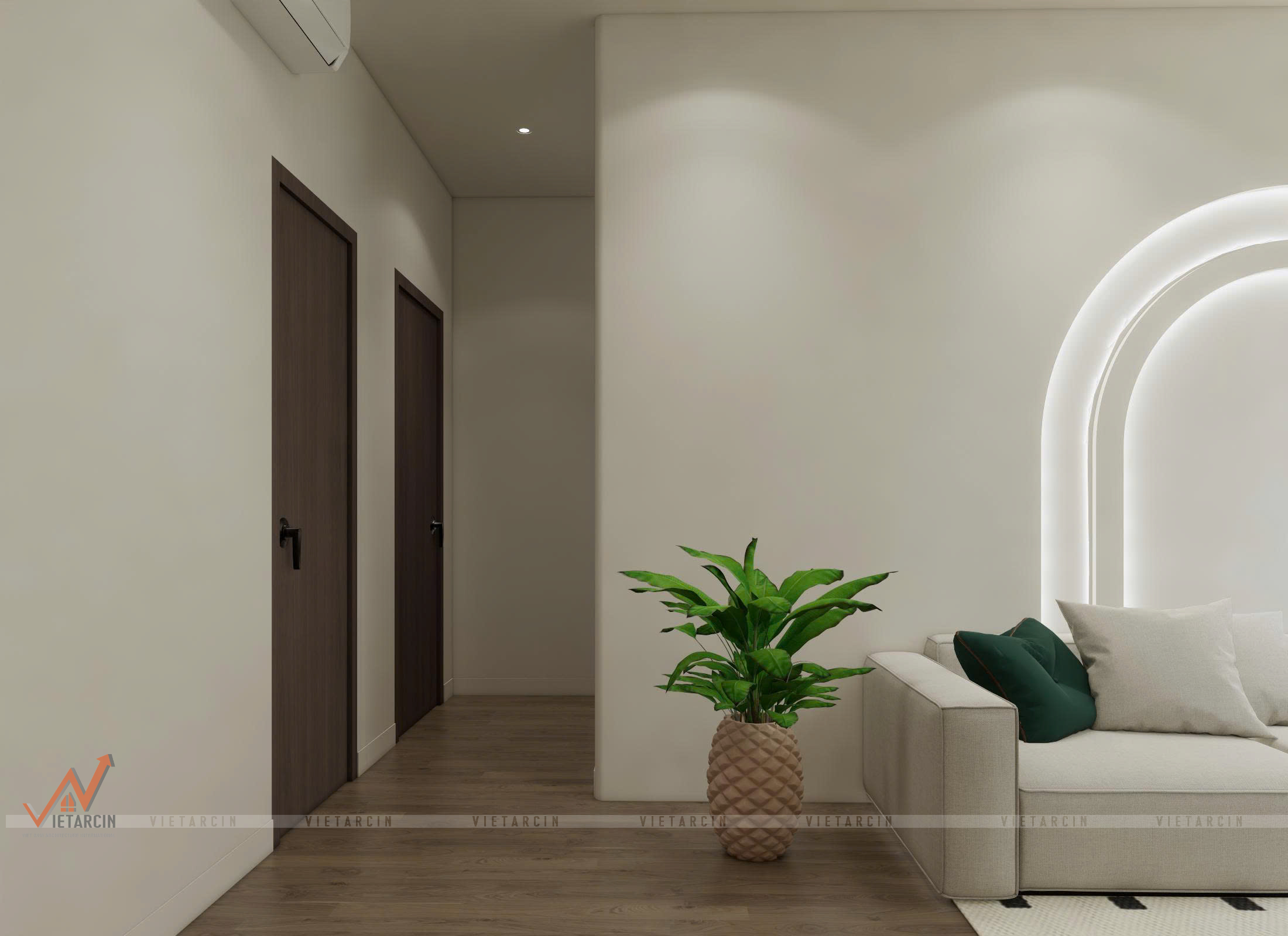 Dự án cải tạo căn hộ chung cư 85m2 - Quốc Anh - Quận 7-5