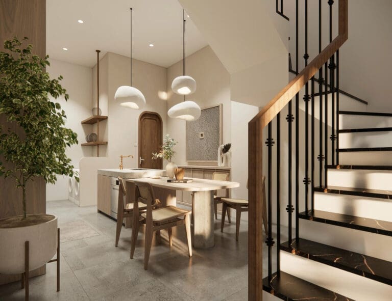 Cải tạo nhà phố phong cách Organic Minimal - Anh Quang Đức