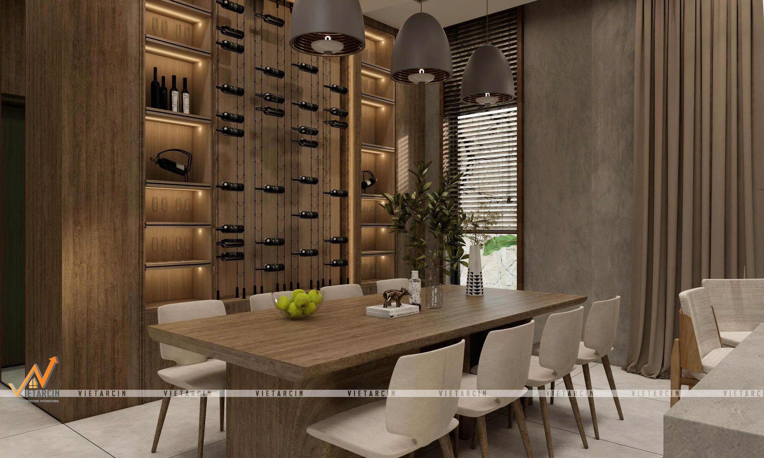 Dự án thiết kế nội thất Villa anh Khang - Bình Dương - 15