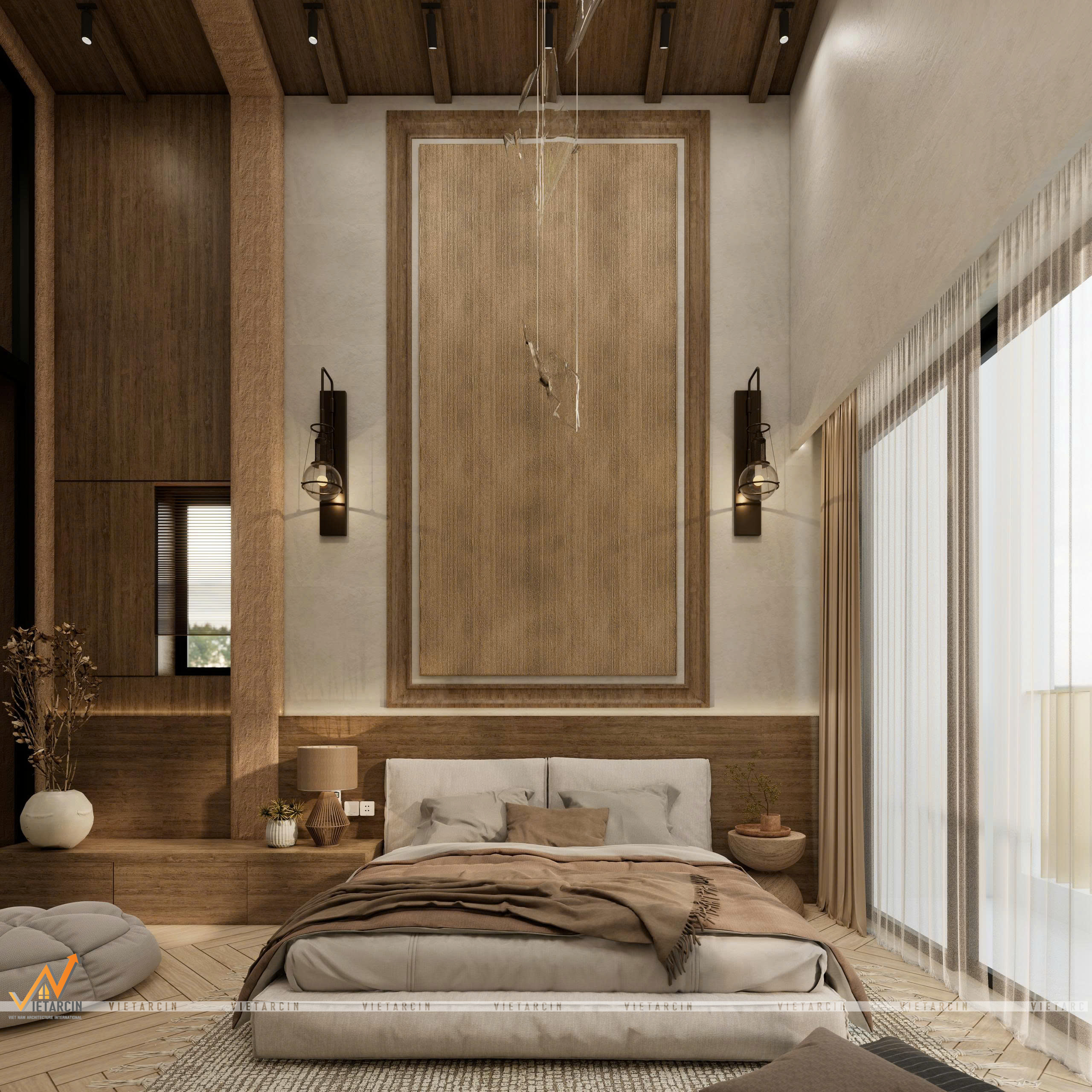 Dự án thiết kế nội thất Villa anh Khang - Bình Dương - 40