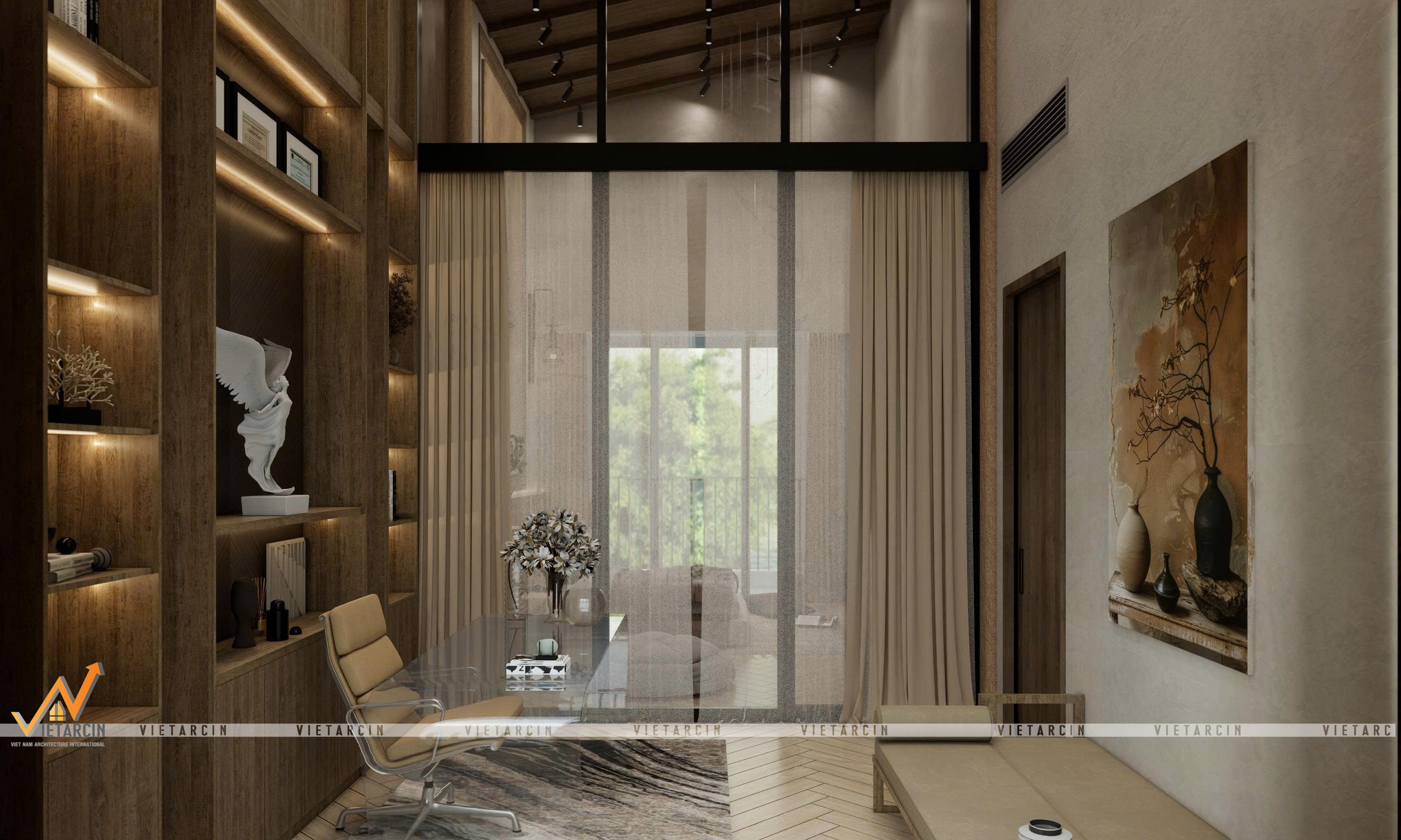 Dự án thiết kế nội thất Villa anh Khang - Bình Dương - 46