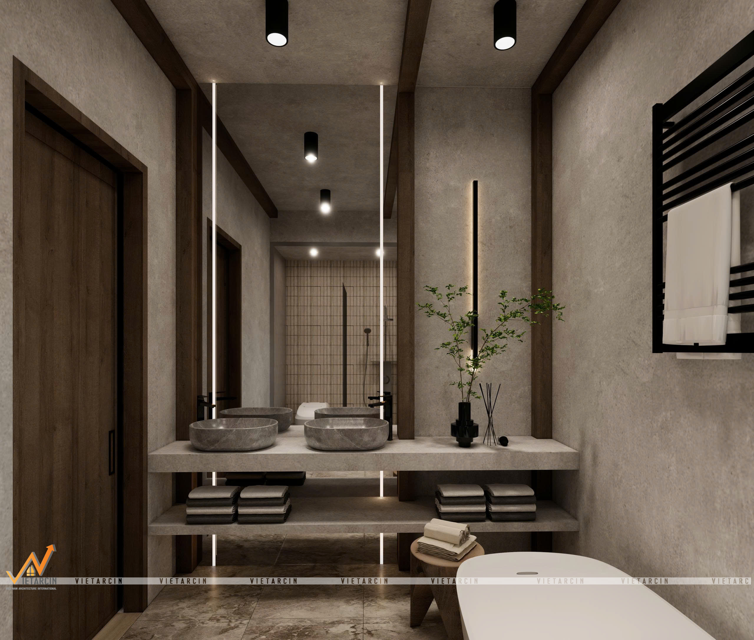 Dự án thiết kế nội thất Villa anh Khang - Bình Dương - 51