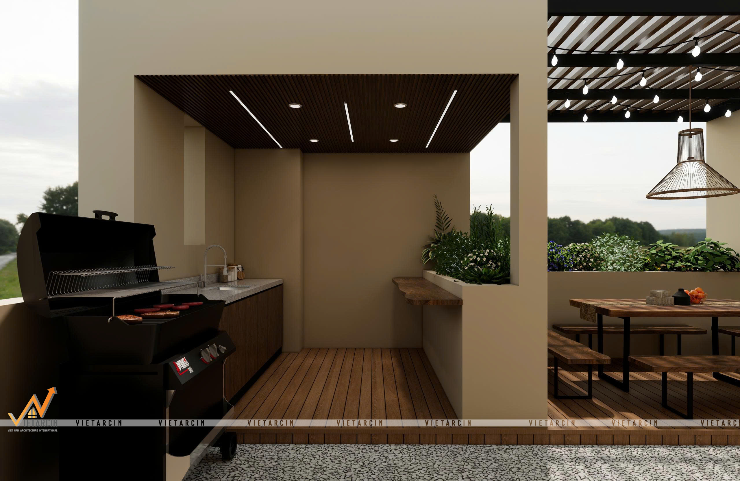 Dự án thiết kế nội thất Villa anh Khang - Bình Dương - 63