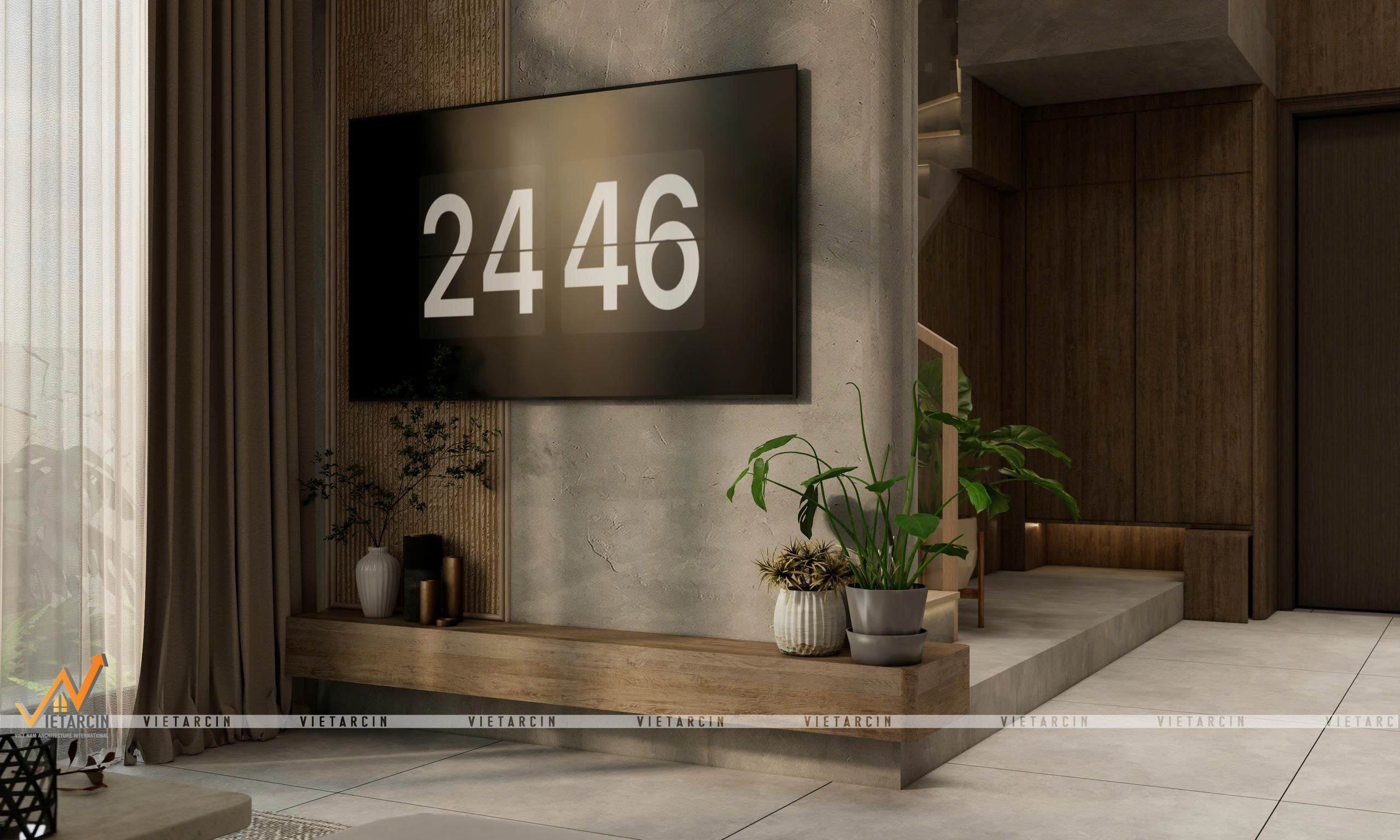 Dự án thiết kế nội thất Villa anh Khang - Bình Dương - 8