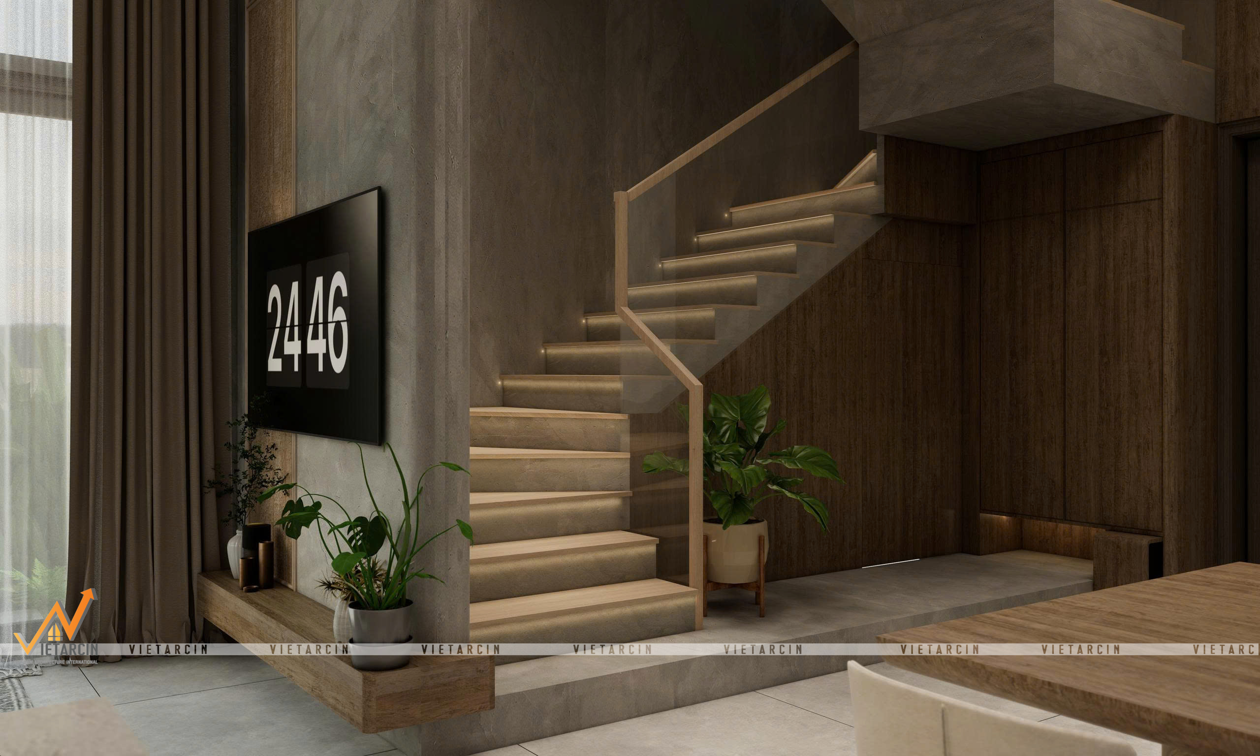 Dự án thiết kế nội thất Villa anh Khang - Bình Dương - 9