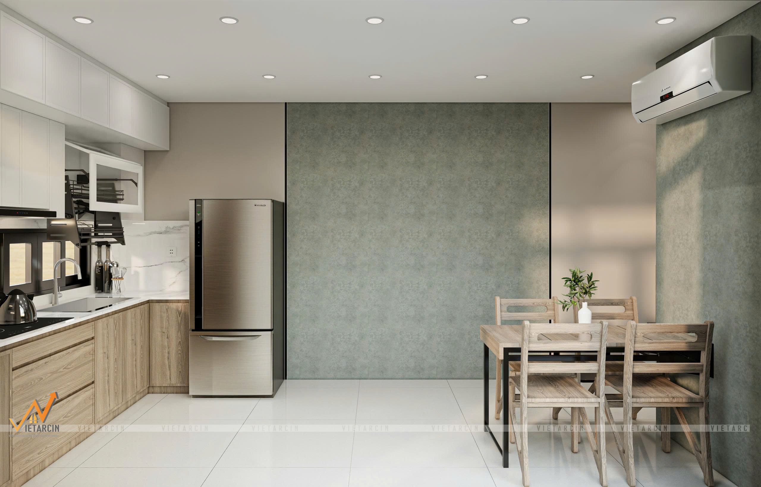 Cải tạo nhà phố 1 trệt 2 lầu trọn gói - Chị Xuân Lan - Quận 7-9