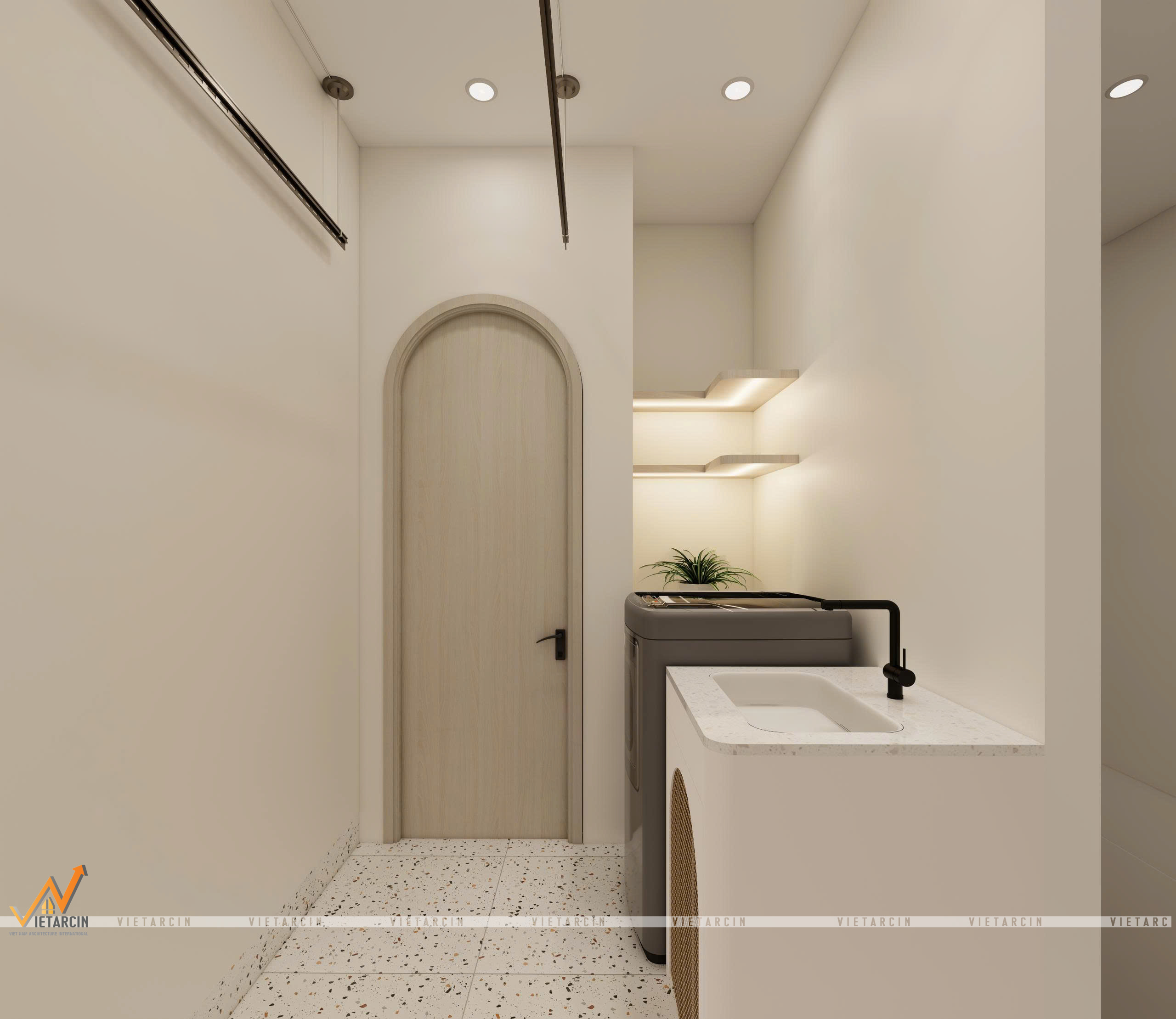 Công trình xây mới nhà phố 1 trệt 1 lầu - Chị Ngân - Nhà Bè - 32