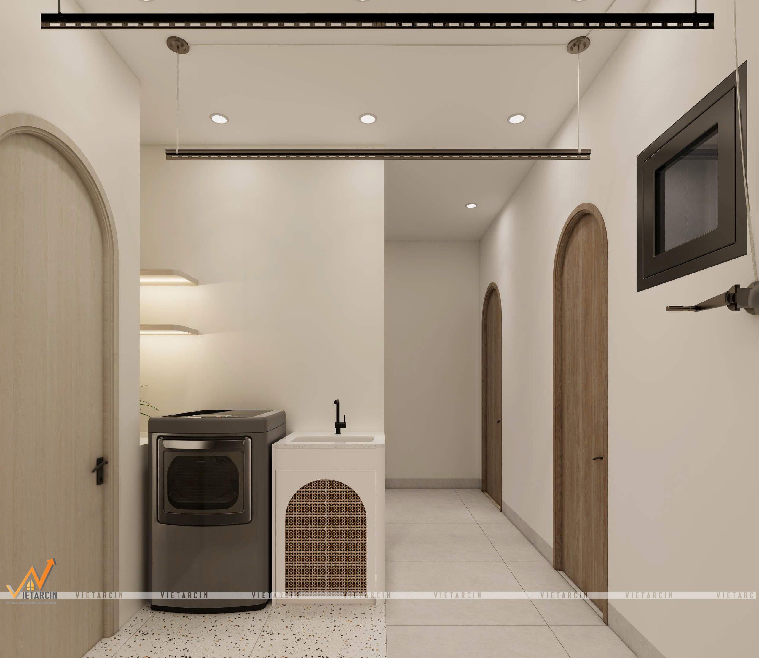 Công trình xây mới nhà phố 1 trệt 1 lầu - Chị Ngân - Nhà Bè - 33