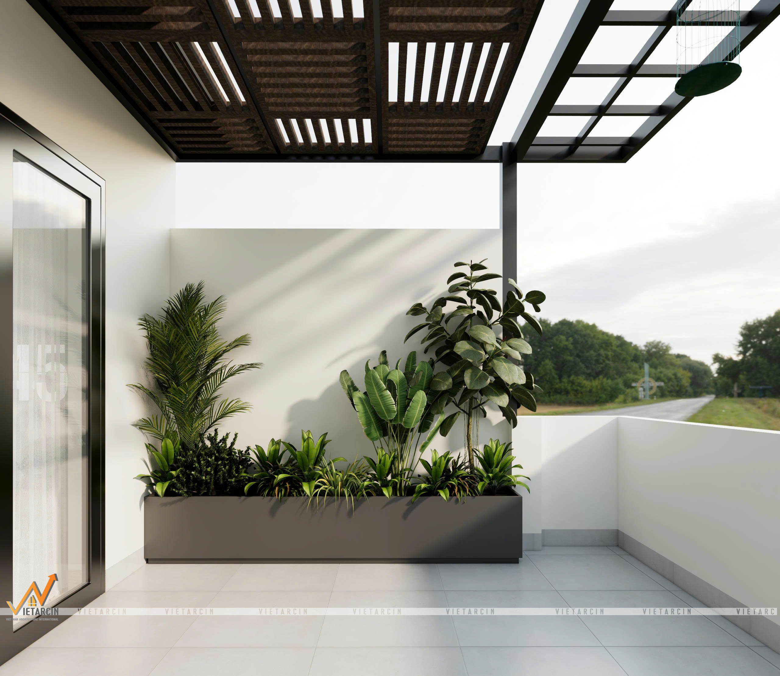 Công trình xây mới nhà phố 1 trệt 1 lầu - Chị Ngân - Nhà Bè - 43