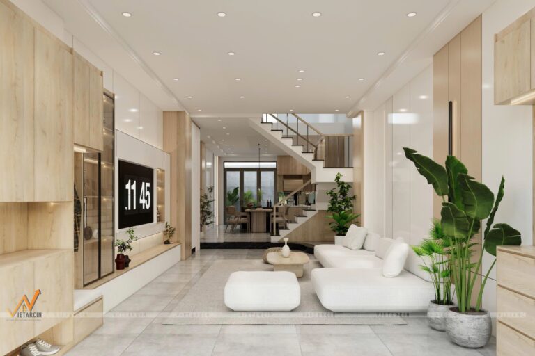 Cải tạo nhà phố trọn gói 1 trệt 2 lầu - Chị Thơ - Quận 7