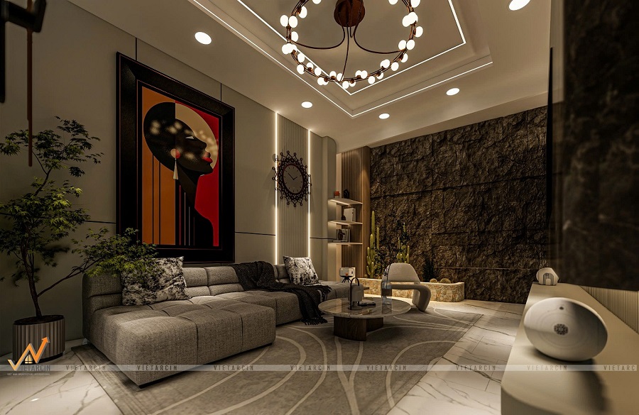 Mẫu Nhà Phố 4 Tầng Hiện Đại: Tối Đa Không Gian Sống & Kinh Doanh - 1