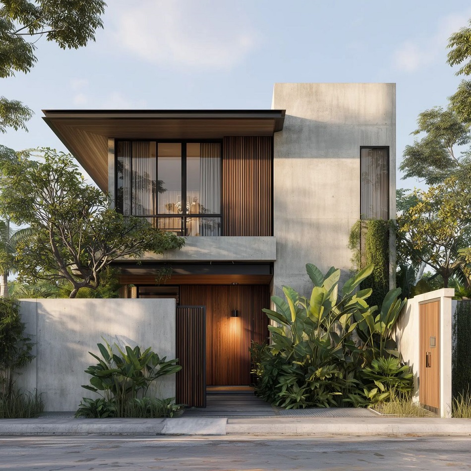 Nhà Phố 2 Tầng Hiện Đại - Tối Ưu Cho Gia Đình Trẻ & Diện Tích Vừa