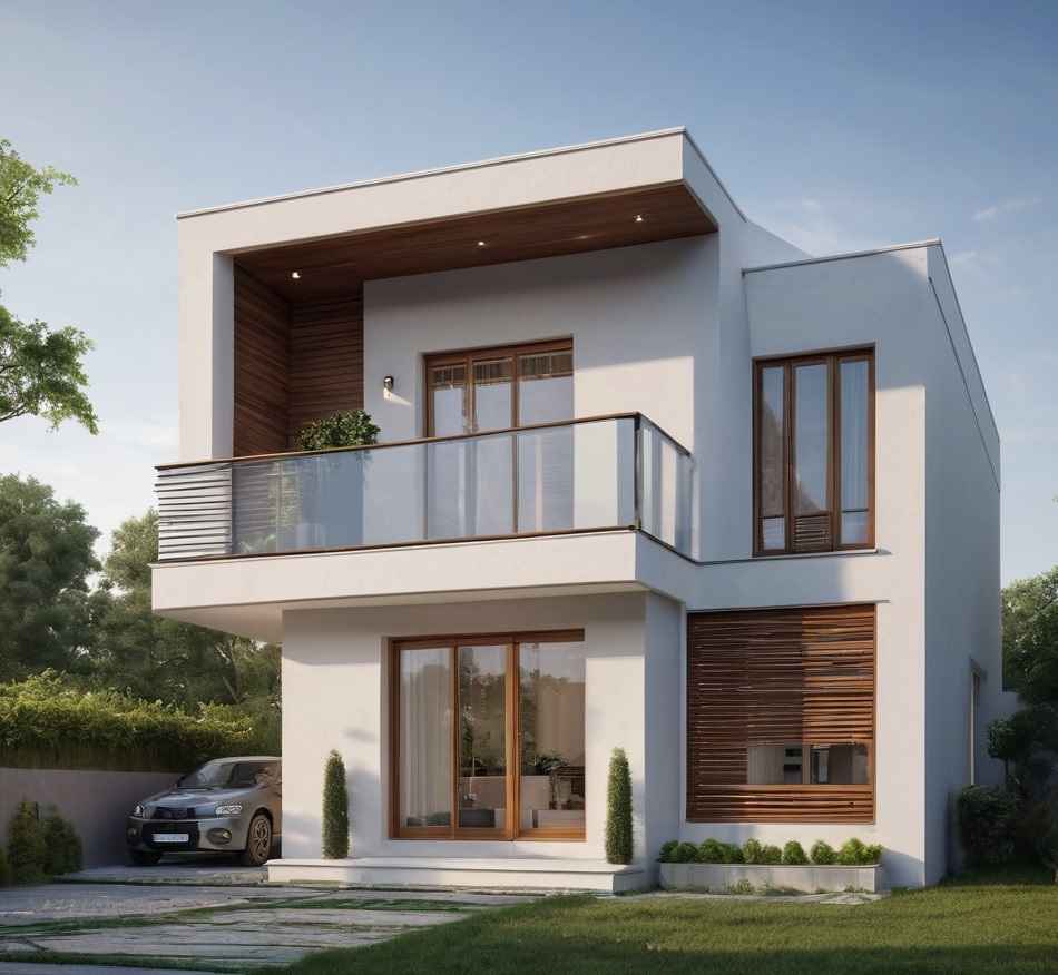 Nhà Phố Mái Bằng Hiện Đại: Phóng Khoáng, Tinh Tế