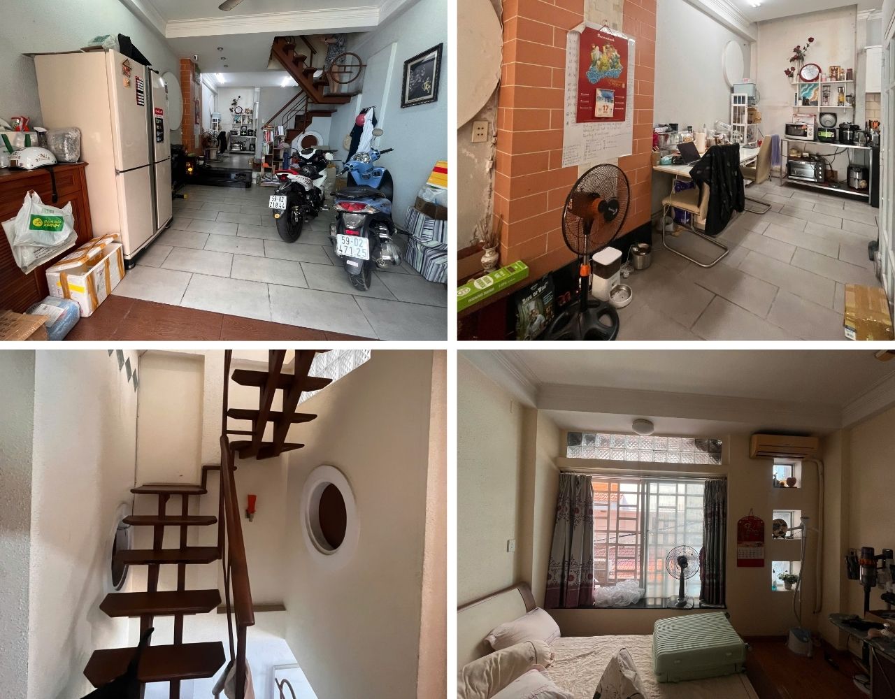 Hiện trạng dự án cải tạo nhà phố trọn gói 1 trệt 1 lầu - anh Phú - Tân Phú