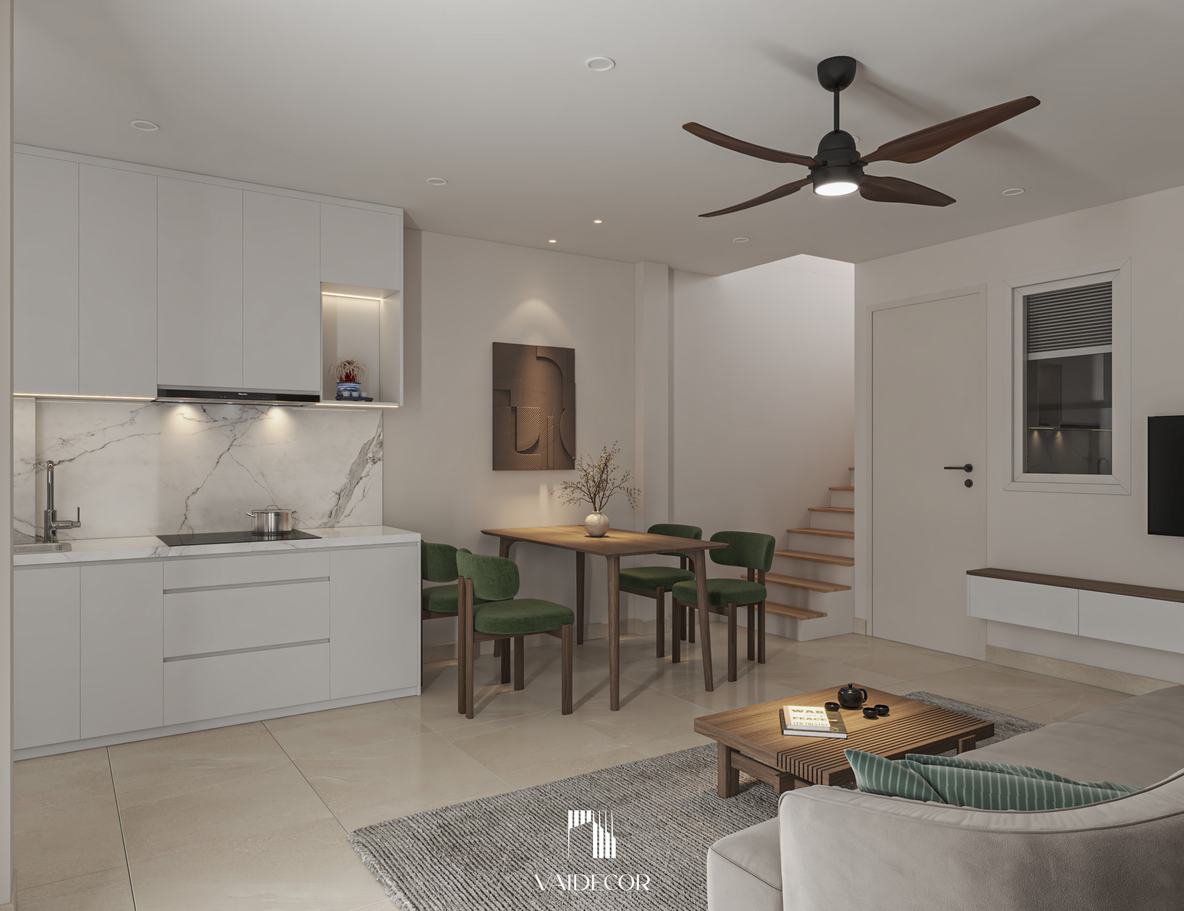Cải tạo nhà phố 1 trệt 1 gác 41m2 - M's house - TPHCM 6 Cải tạo nhà phố 1 trệt 1 gác 41m2 - M's house - TPHCM-2