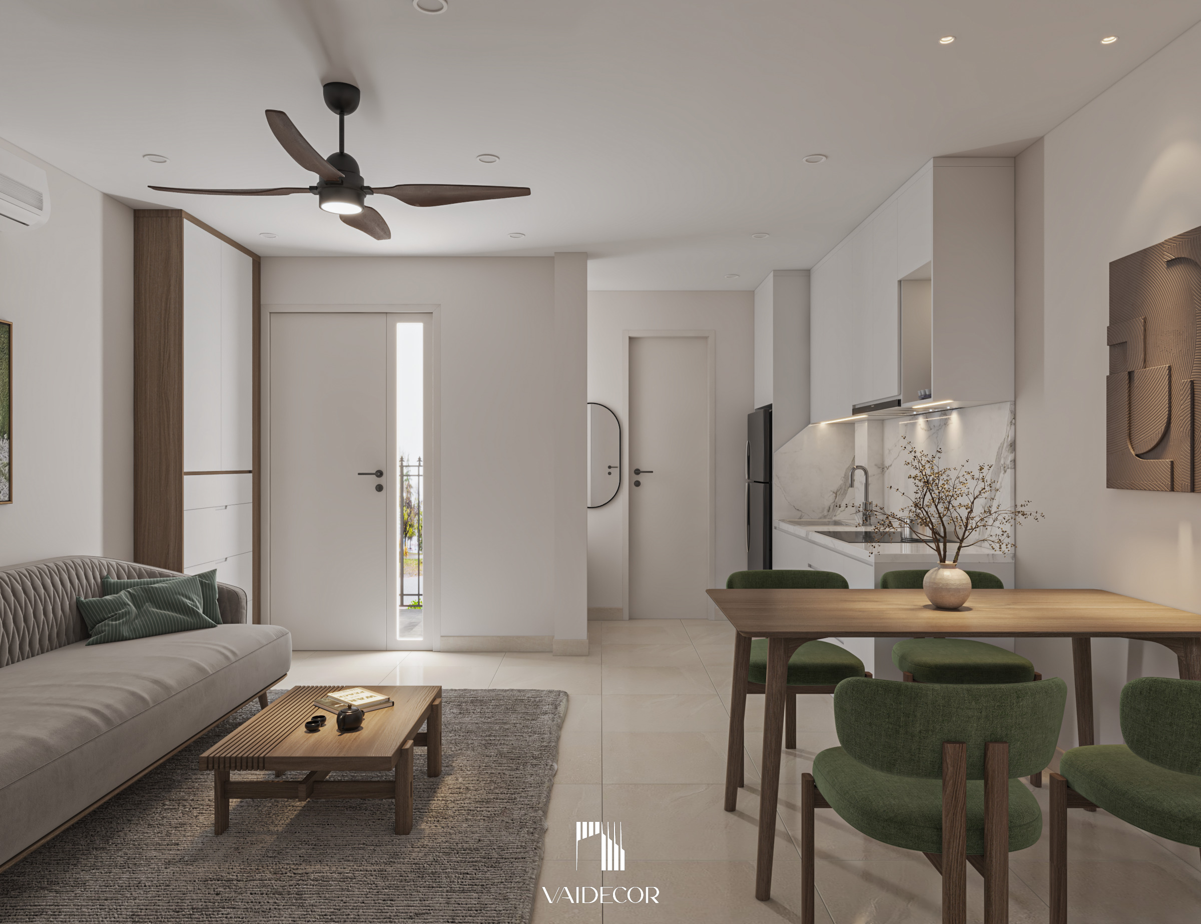 Cải tạo nhà phố 1 trệt 1 gác 41m2 - M's house - TPHCM 4 Cải tạo nhà phố 1 trệt 1 gác 41m2 - M's house - TPHCM-6