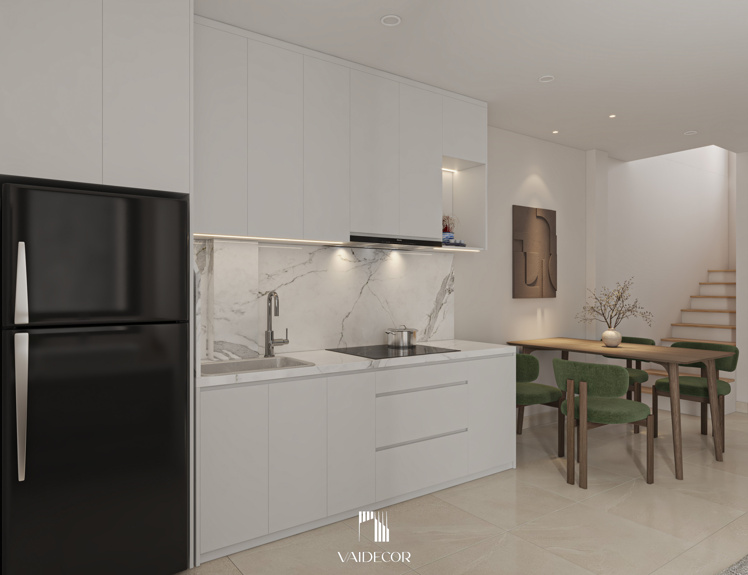Cải tạo nhà phố 1 trệt 1 gác 41m2 - M's house - TPHCM 8 Cải tạo nhà phố 1 trệt 1 gác 41m2 - M's house - TPHCM-8