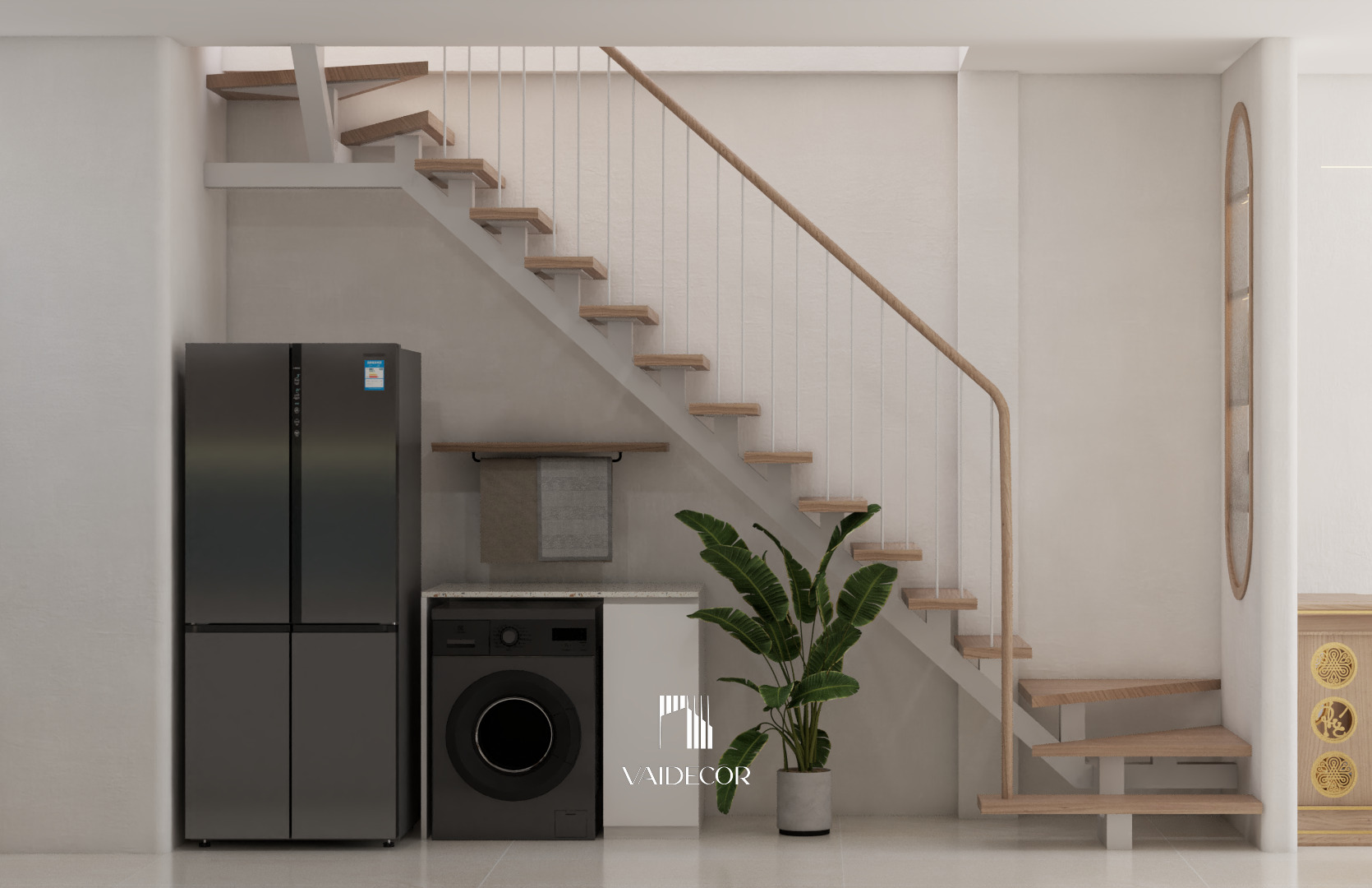 Cải tạo trọn gói nhà phố 3x10 1 trệt 1 lầu - chị Thảo - Quận 9-10