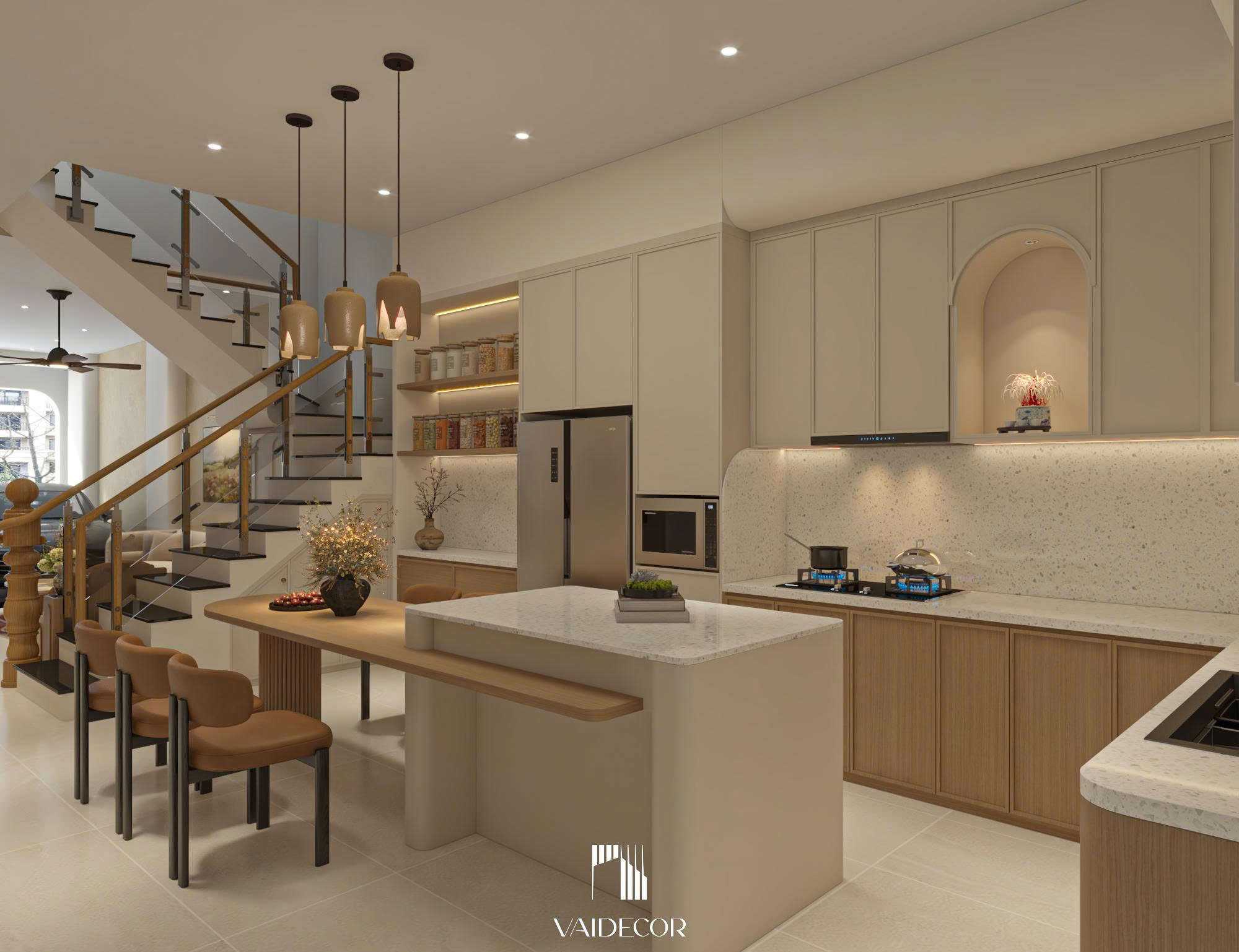 Cải tạo trọn gói nhà phố Modern x Wabisabi - Chị Ngân - Bình Tân 11 Cải tạo trọn gói nhà phố Modern x Wabisabi - Chị Ngân - Bình Tân-10