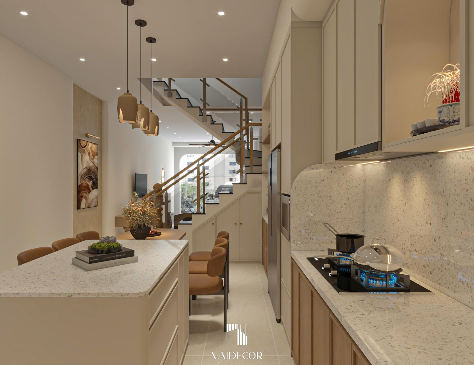 Cải tạo trọn gói nhà phố Modern x Wabisabi - Chị Ngân - Bình Tân 13 Cải tạo trọn gói nhà phố Modern x Wabisabi - Chị Ngân - Bình Tân-12