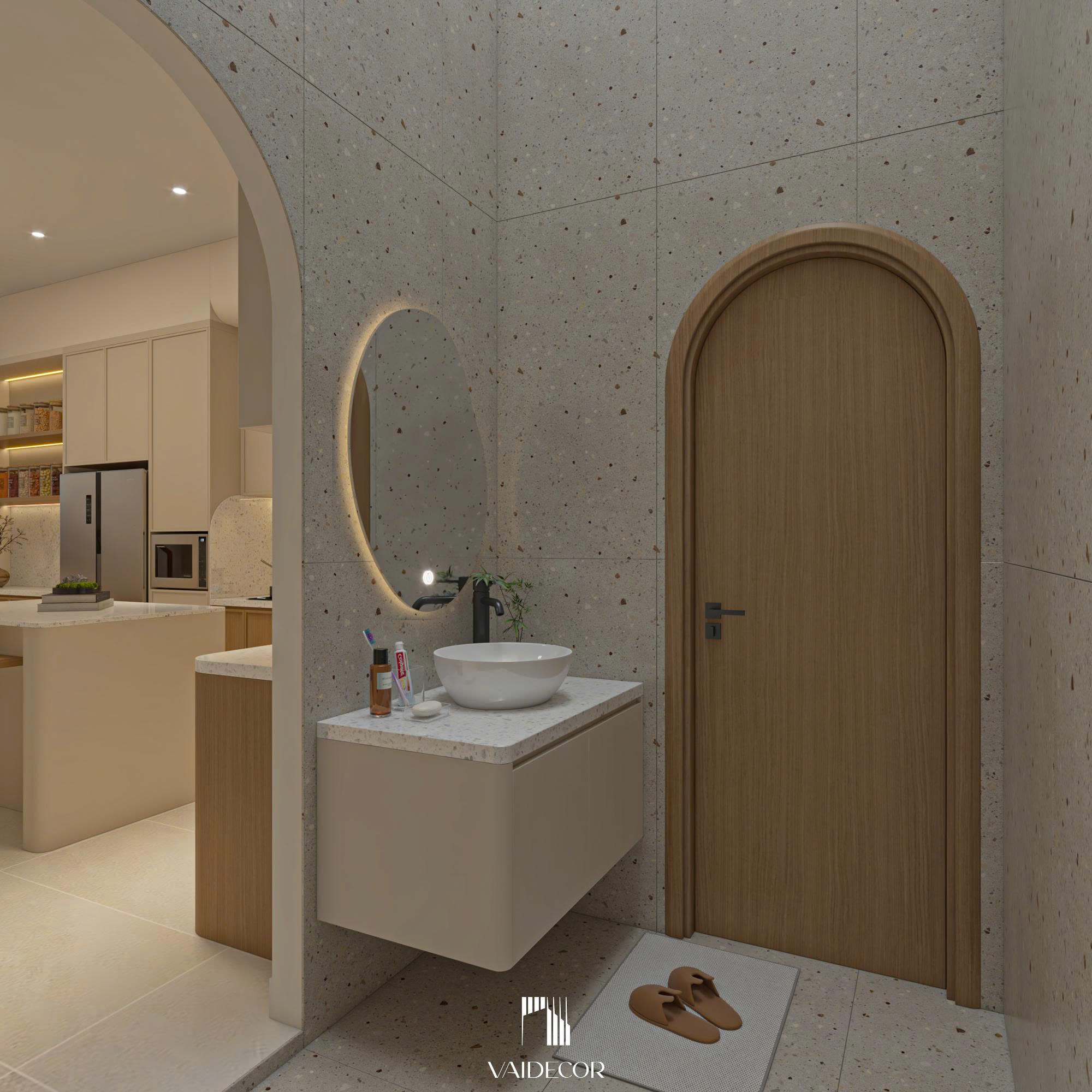 Cải tạo trọn gói nhà phố Modern x Wabisabi - Chị Ngân - Bình Tân 14 Cải tạo trọn gói nhà phố Modern x Wabisabi - Chị Ngân - Bình Tân-18
