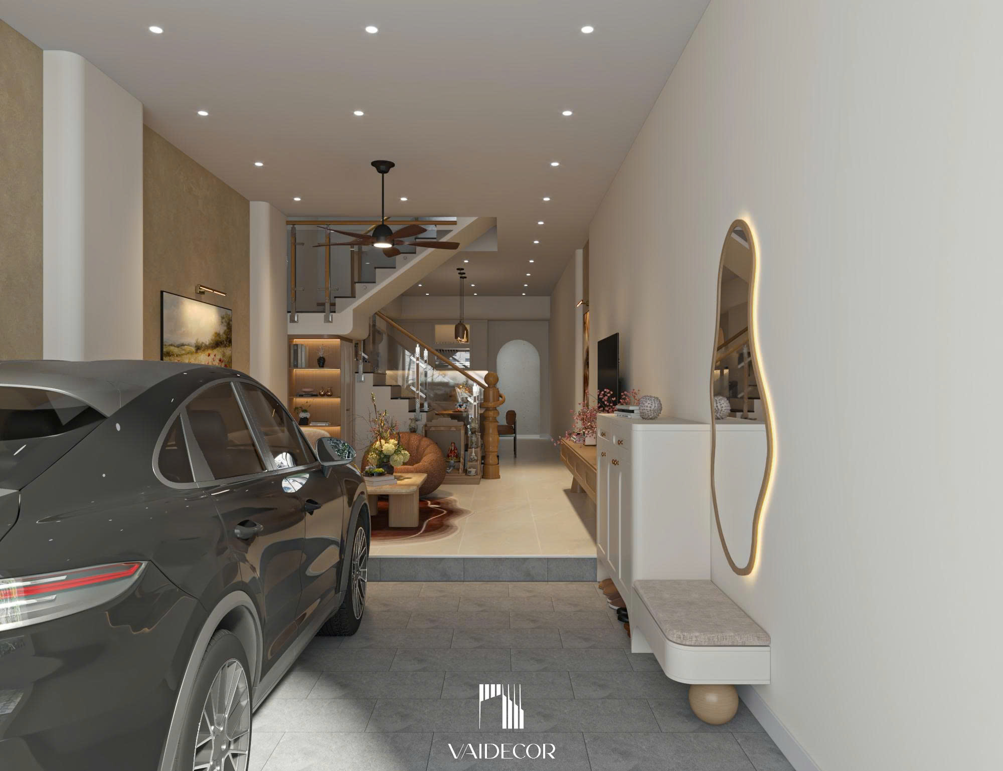 Cải tạo trọn gói nhà phố Modern x Wabisabi - Chị Ngân - Bình Tân 4 Cải tạo trọn gói nhà phố Modern x Wabisabi - Chị Ngân - Bình Tân-3