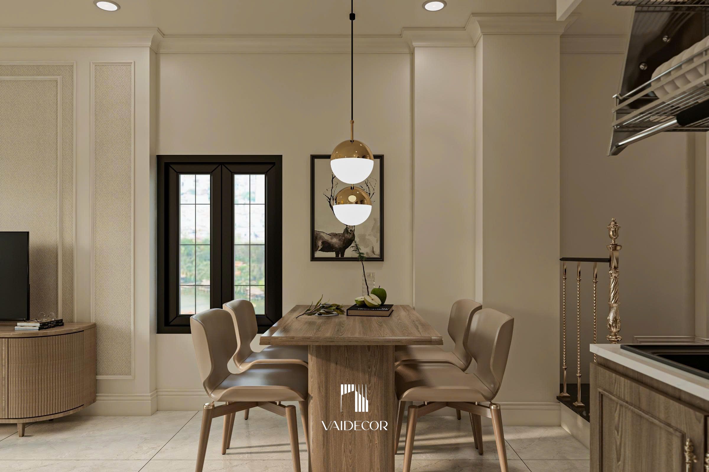 Thiết kế trọn gói nhà phố Tân Cổ Điển - Chị Chi - Quận 3 12 Thiết kế trọn gói nhà phố Tân Cổ Điển - Chị Chi - Quận 3-10