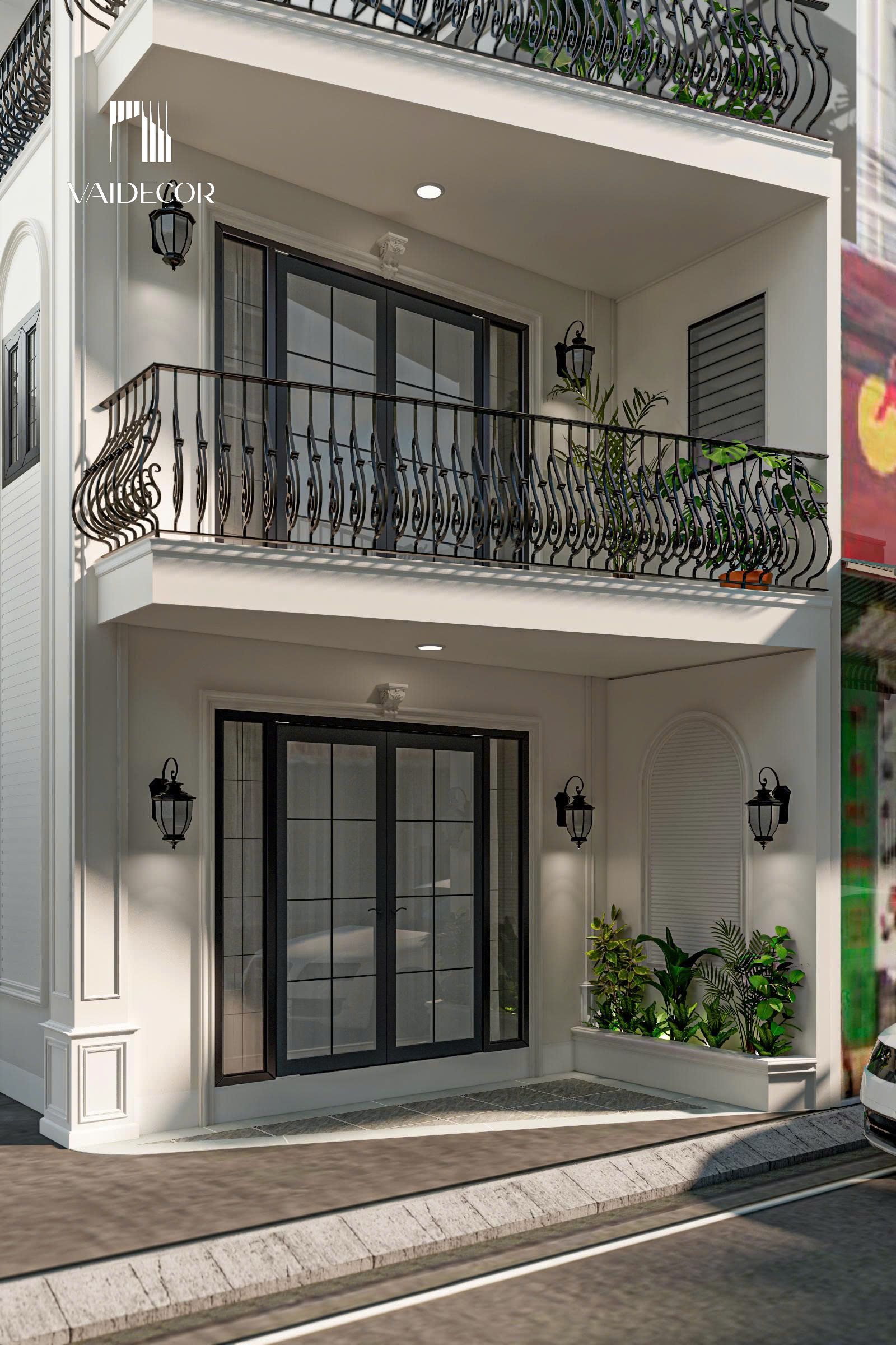 Thiết kế trọn gói nhà phố Tân Cổ Điển - Chị Chi - Quận 3 3 Thiết kế trọn gói nhà phố Tân Cổ Điển - Chị Chi - Quận 3-3