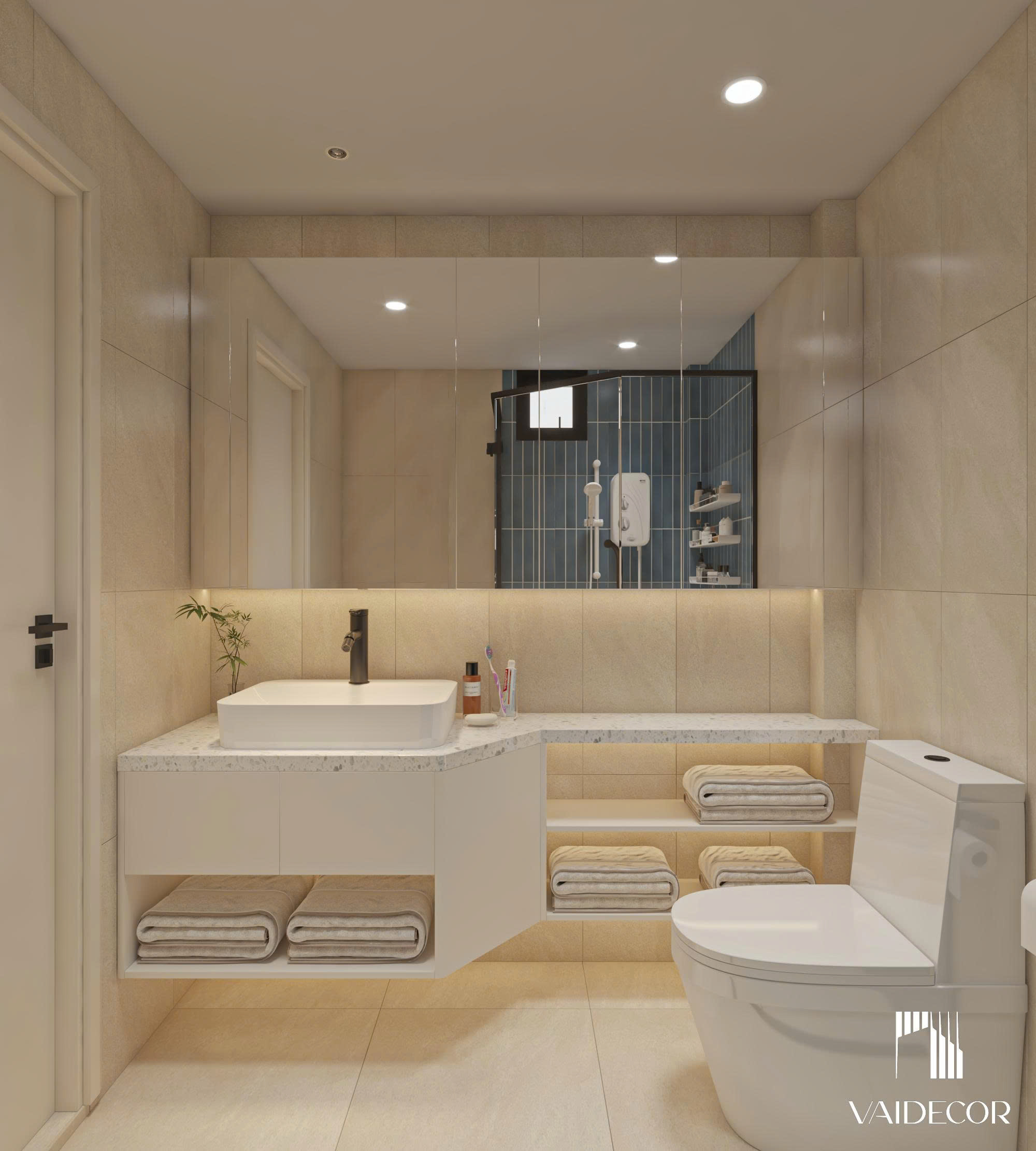 Cải tạo trọn gói nhà phố phong cách Địa Trung Hải - anh Để - Quận 11 15 Cải tạo trọn gói nhà phố phong cách Địa Trung Hải - anh Để - Quận 11-15