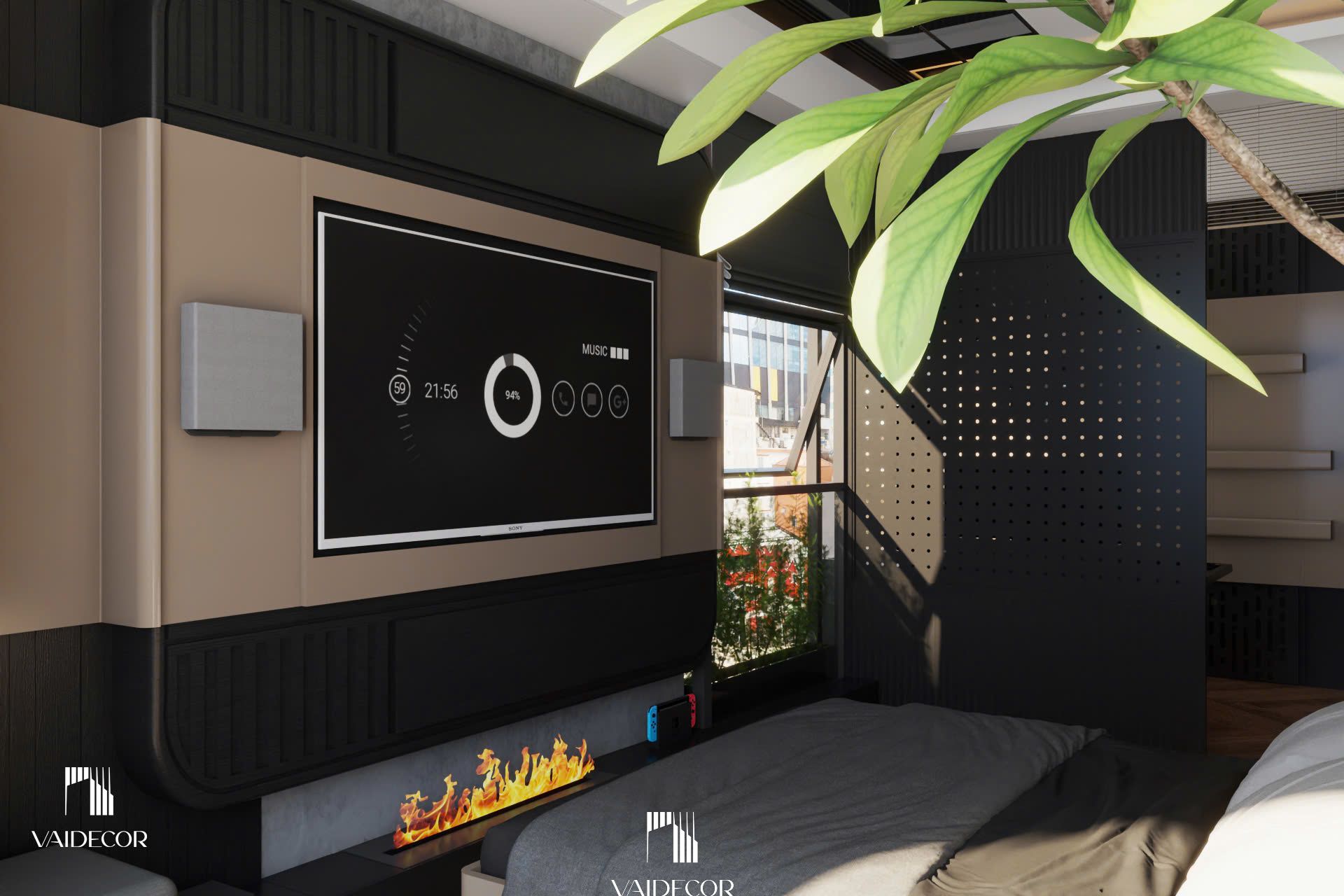 Thi công nội thất 2 phòng ngủ 60m2 - anh minh - Quận 1 6 Thi công nội thất 2 phòng ngủ 60m2 - anh minh - Quận 1-6