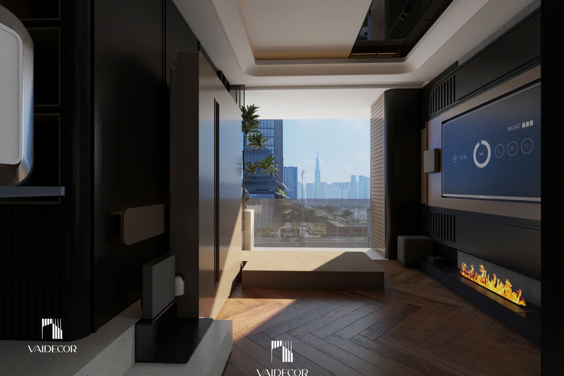 Thi công nội thất 2 phòng ngủ 60m2 - anh minh - Quận 1 9 Thi công nội thất 2 phòng ngủ 60m2 - anh minh - Quận 1-7